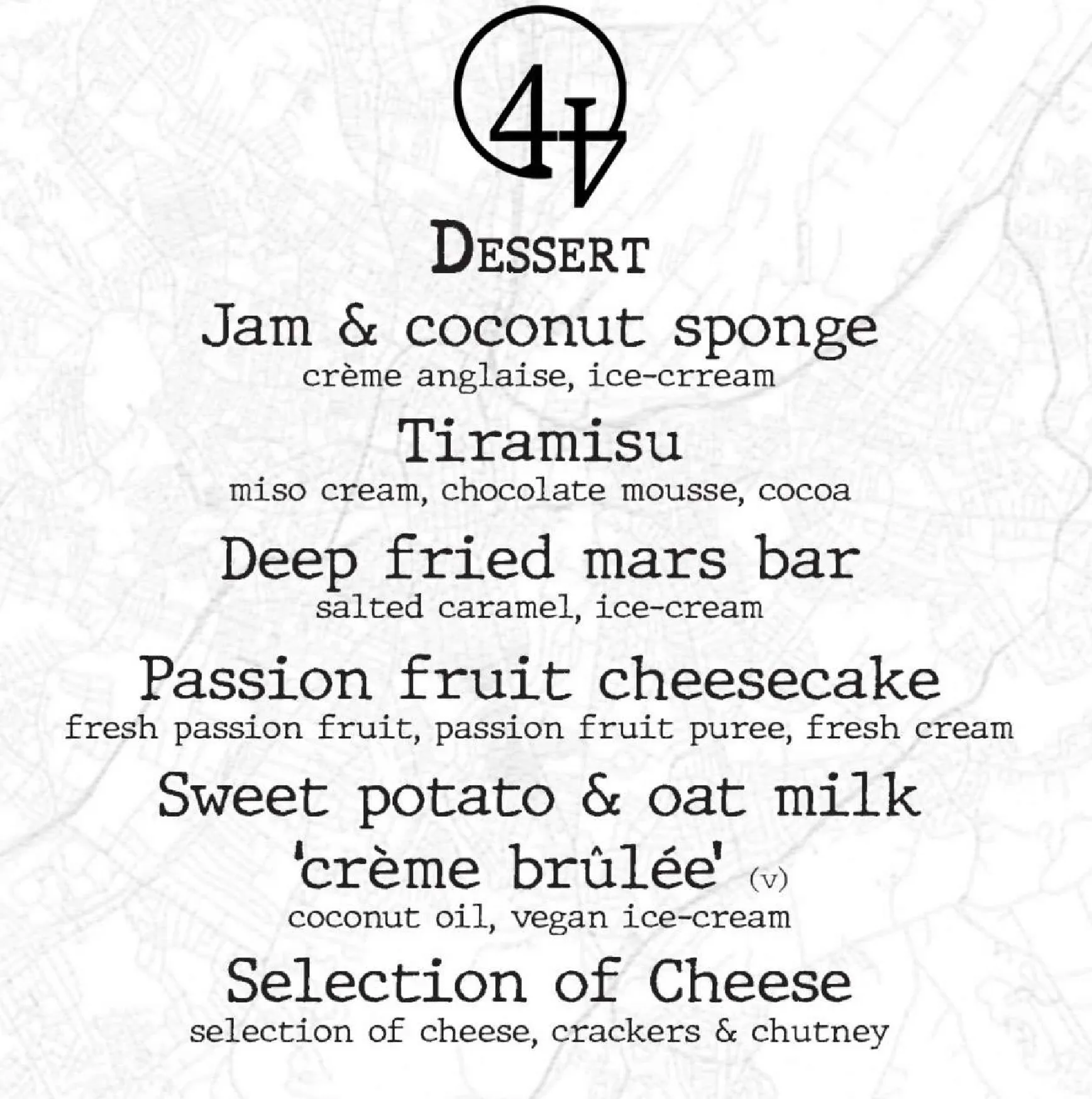 44 Hill Street menu, page 3