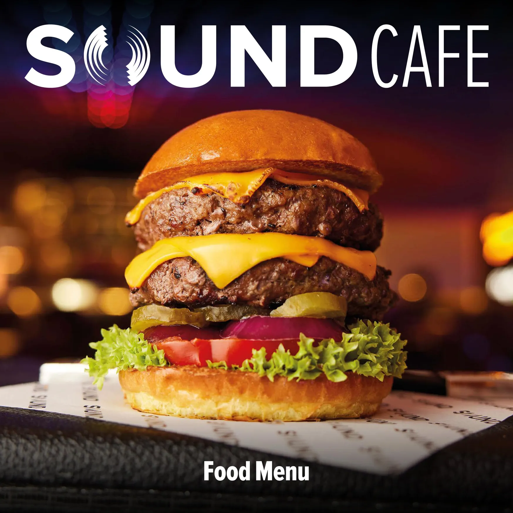 SOUND menu, page 1
