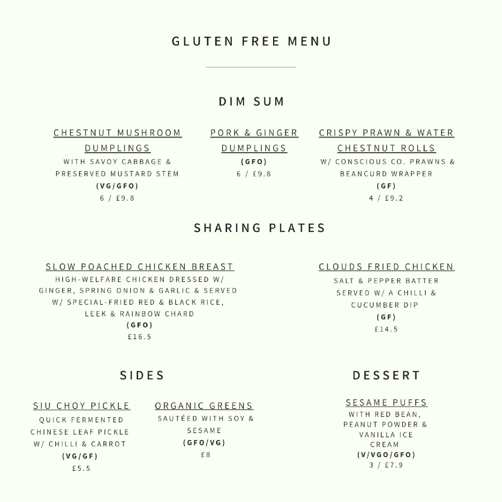 CLOUDS menu, page 4