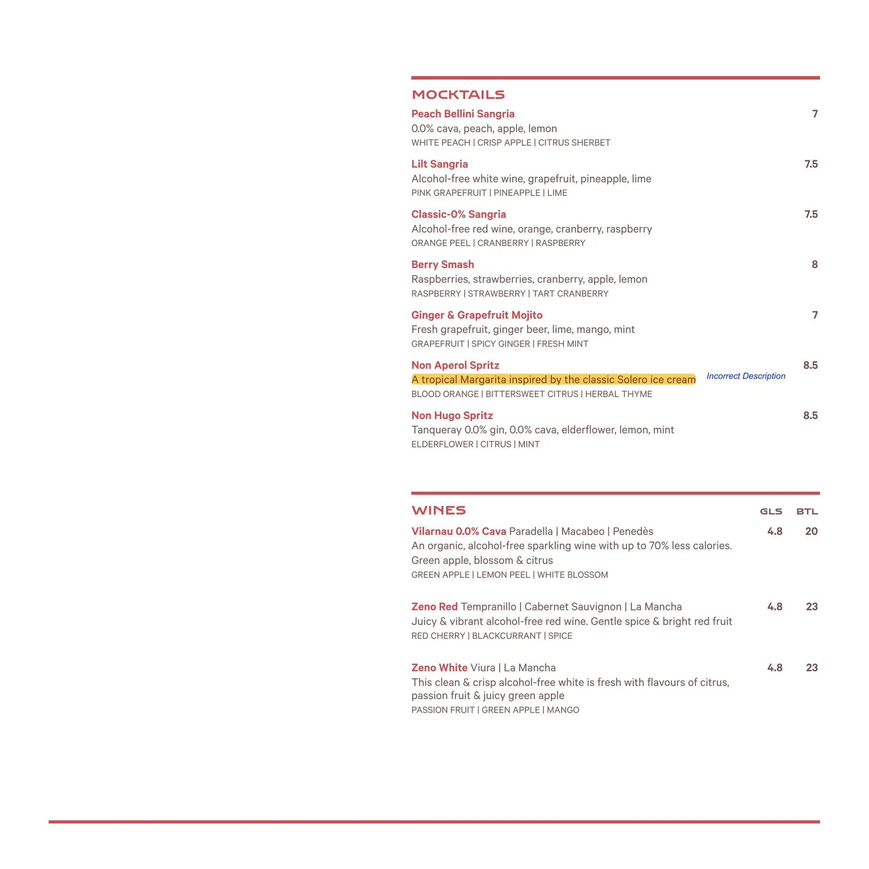 Bar 44 menu, page 10