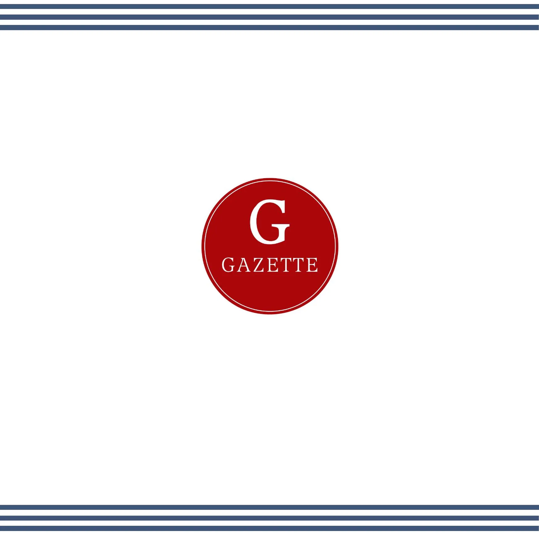 Gazette menu, page 4