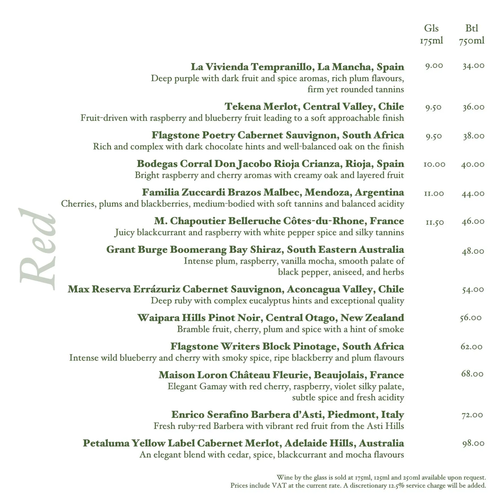 Leo's Bar at the Leonardo Royal Hotel Oxford menu, page 8