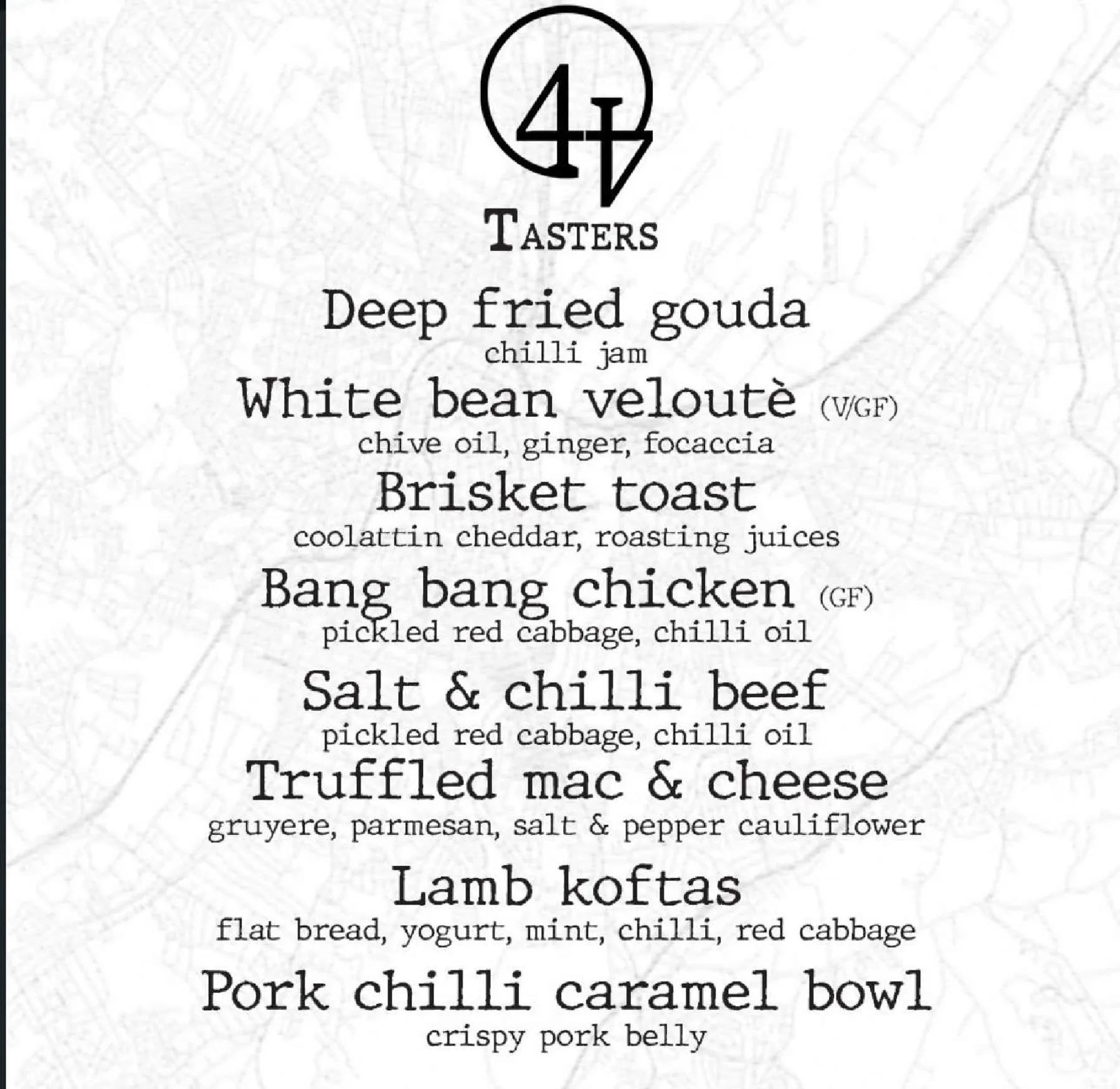 44 Hill Street menu, page 2