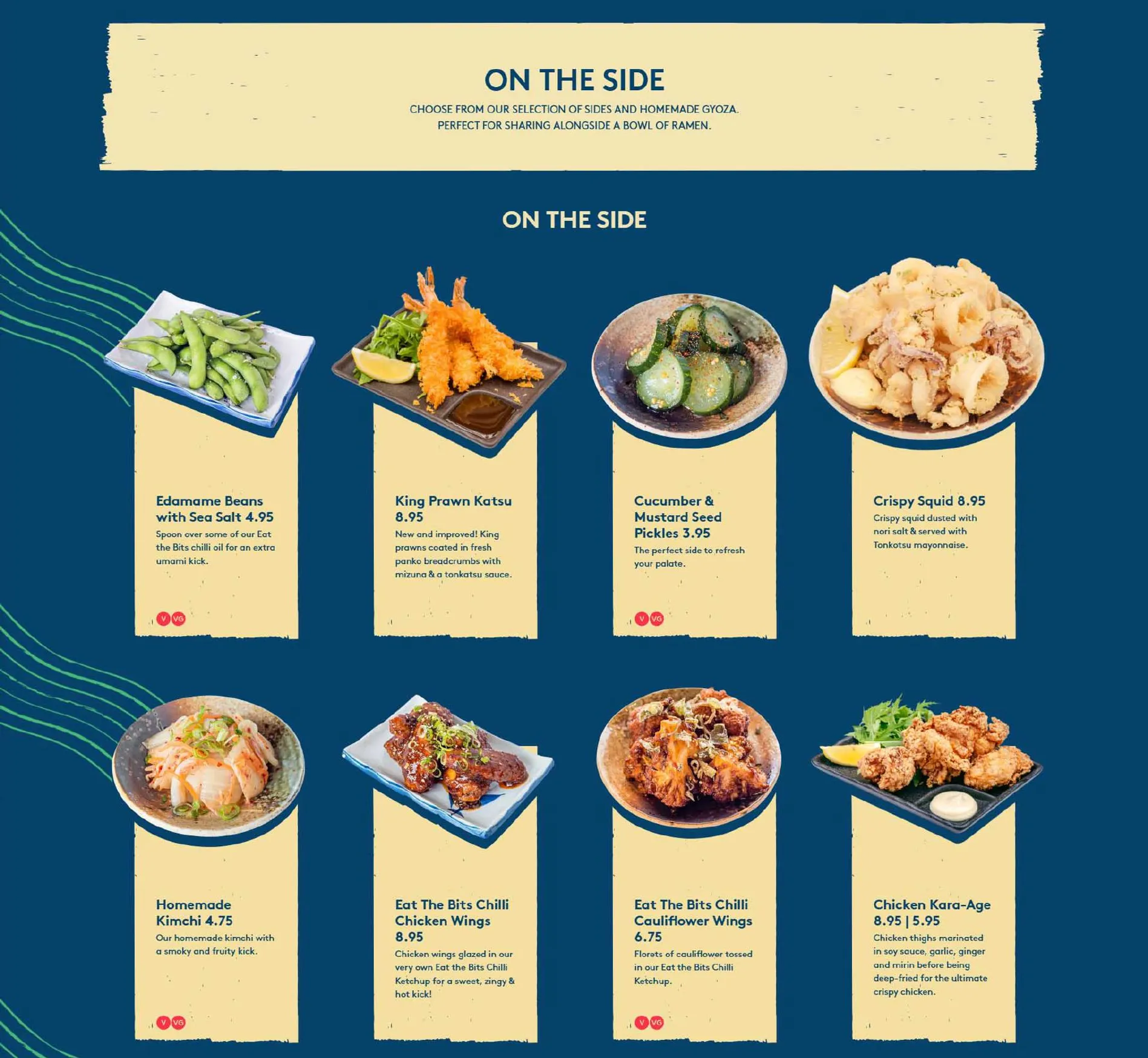 Tonkotsu menu, page 6