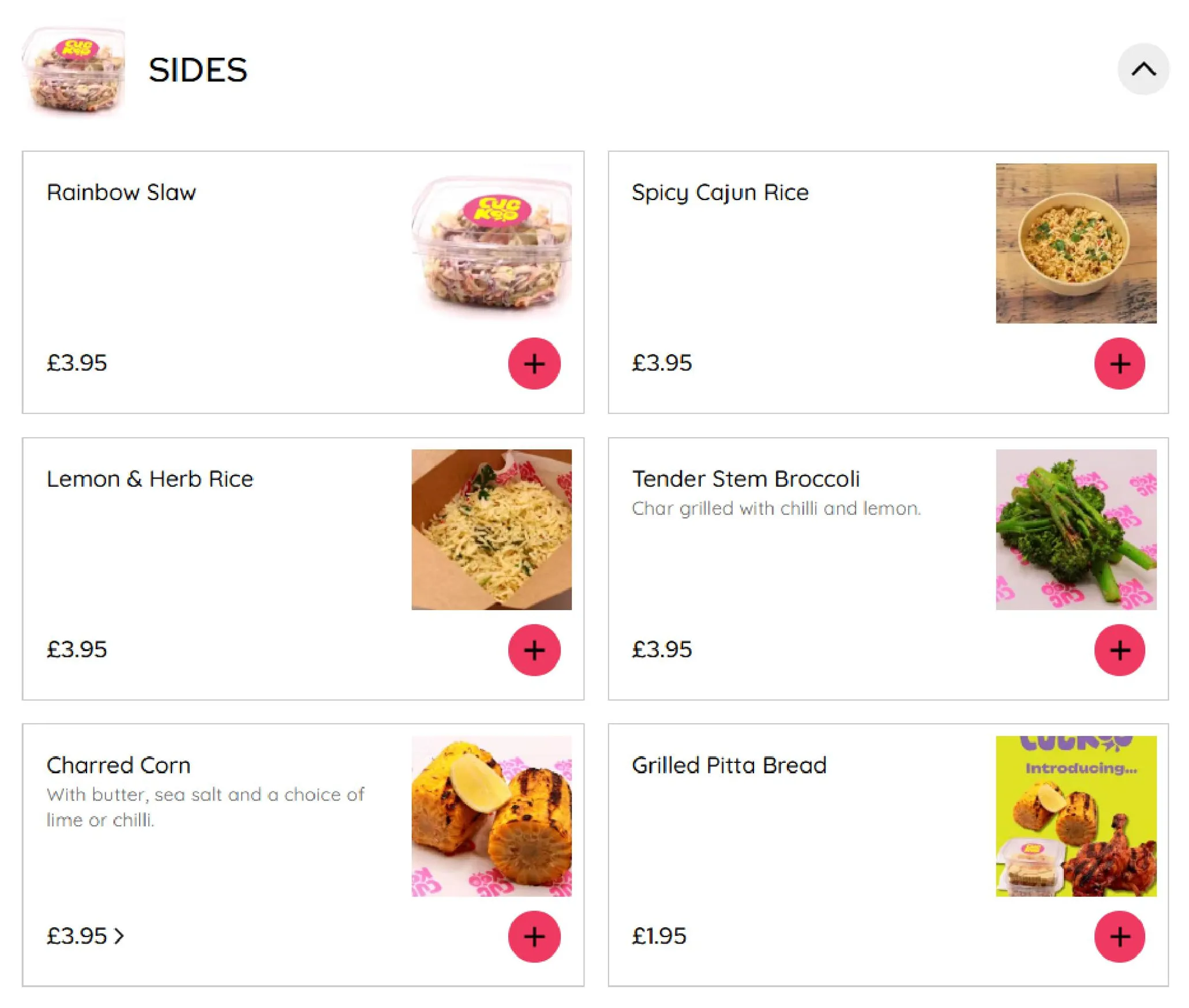 Cuckoo Grill menu, page 7