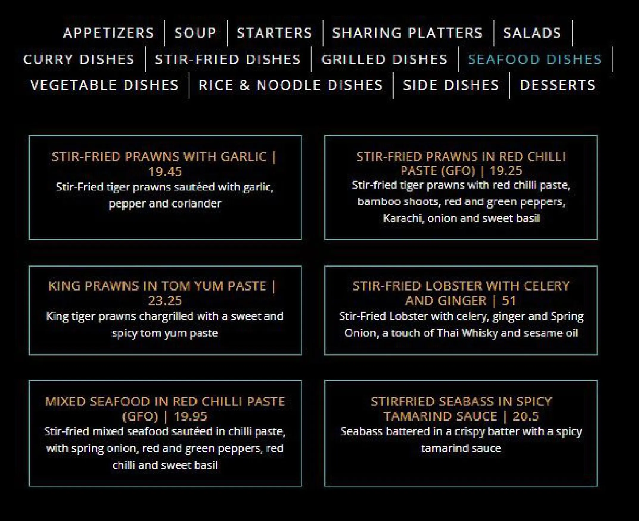 Siamais menu, page 11