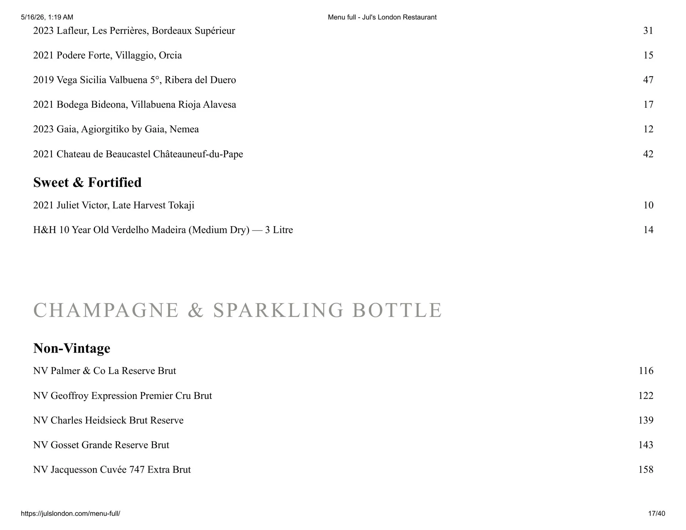 Jul's menu, page 17