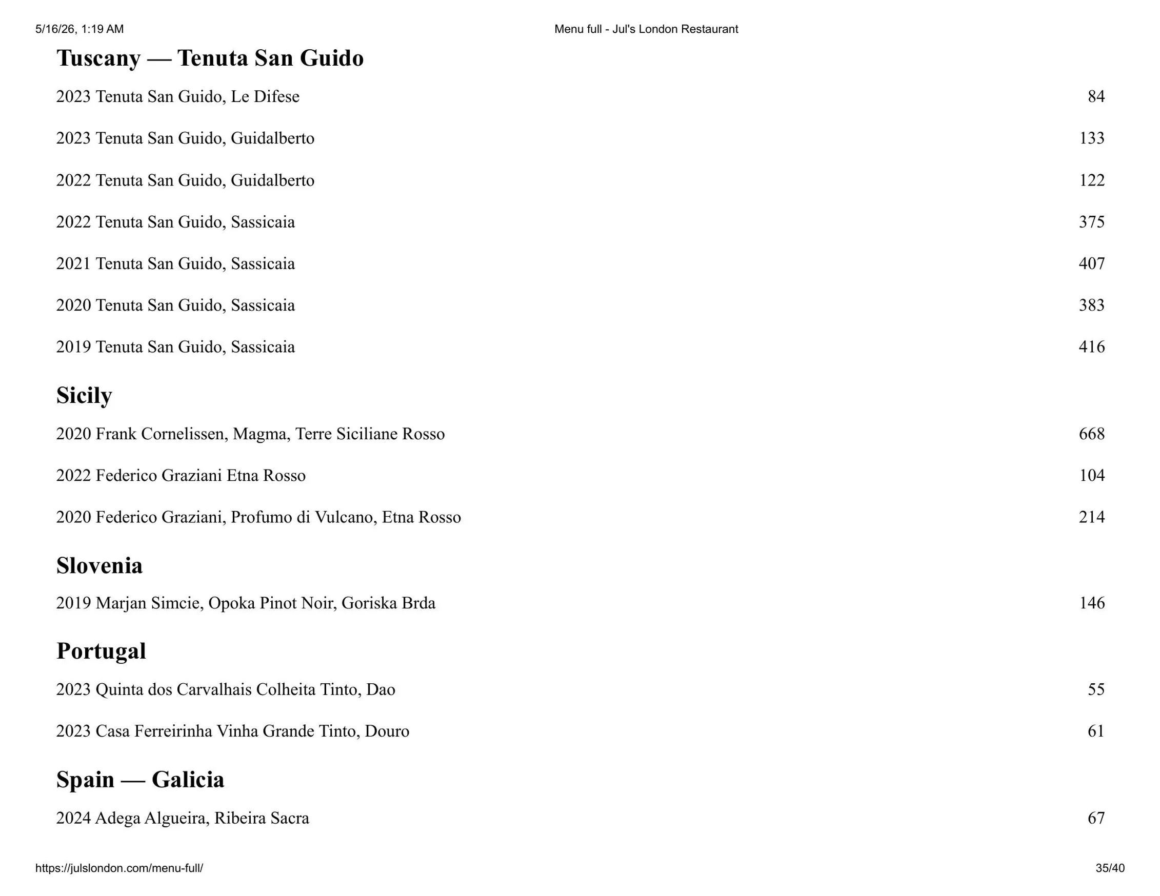 Jul's menu, page 35