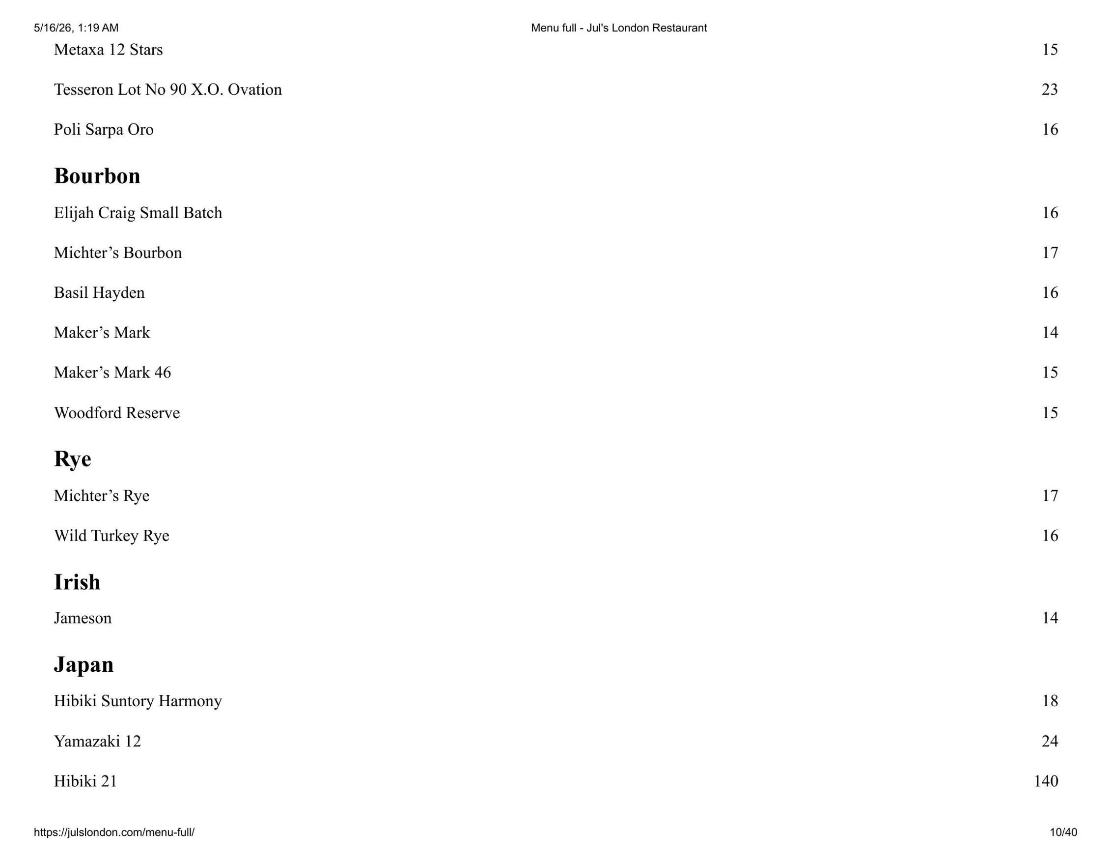 Jul's menu, page 10