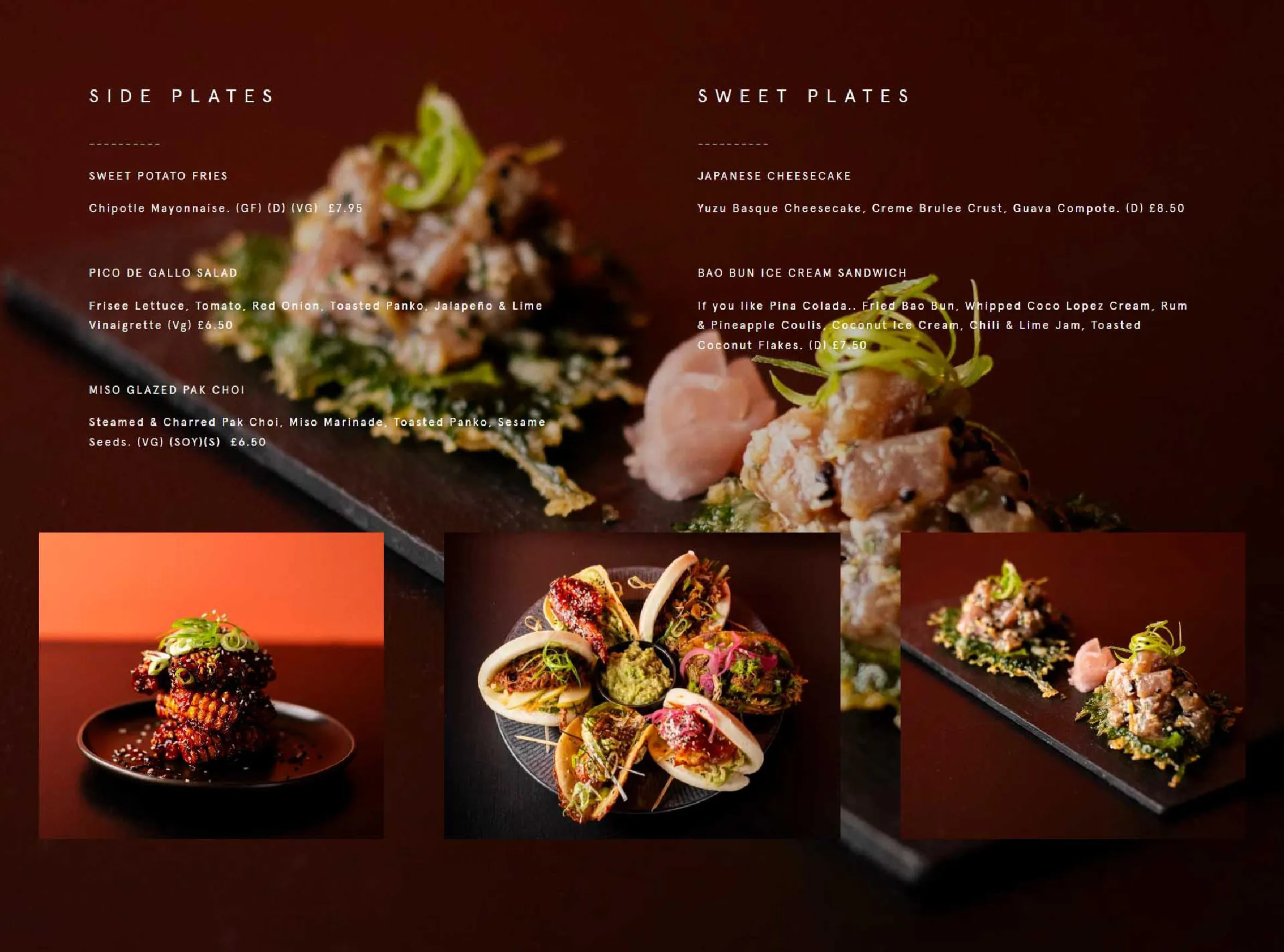 Kix Bar + Kitchen menu, page 2
