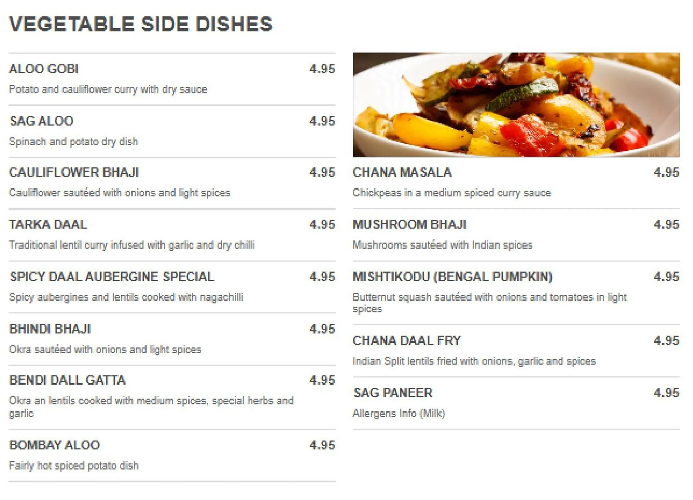 Sripur Tandoori menu, page 2