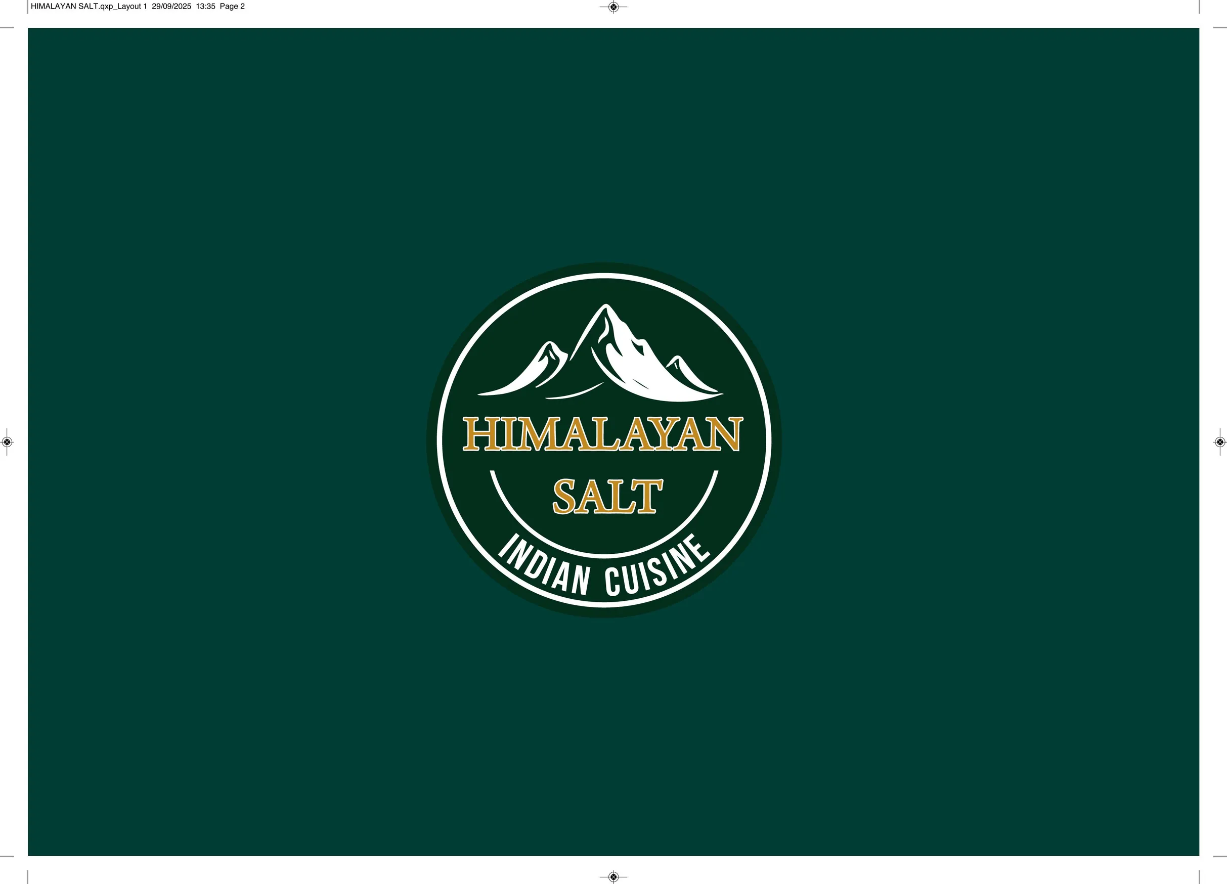 Himalayan Salt menu, page 2