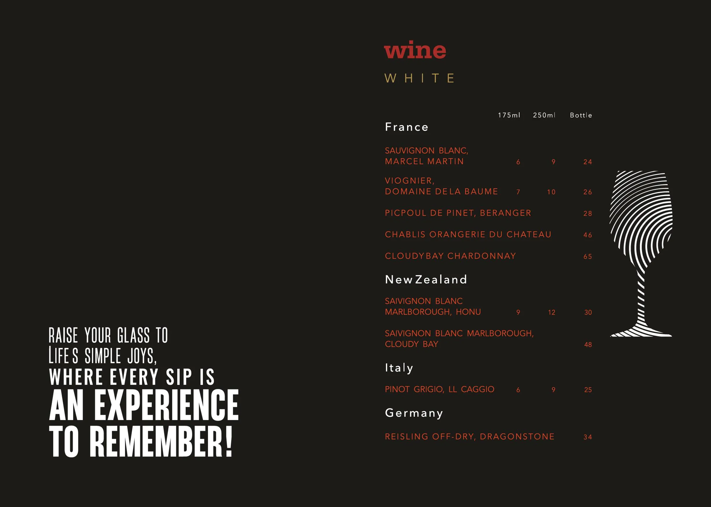 Opuz Kitchen & Bar menu, page 4