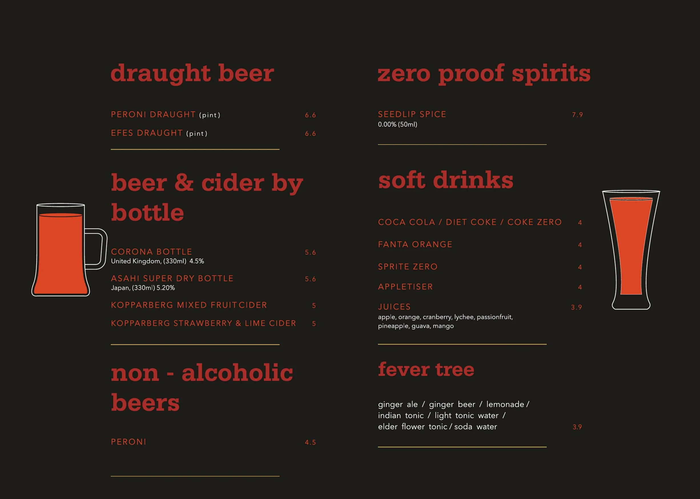 Opuz Kitchen & Bar menu, page 10