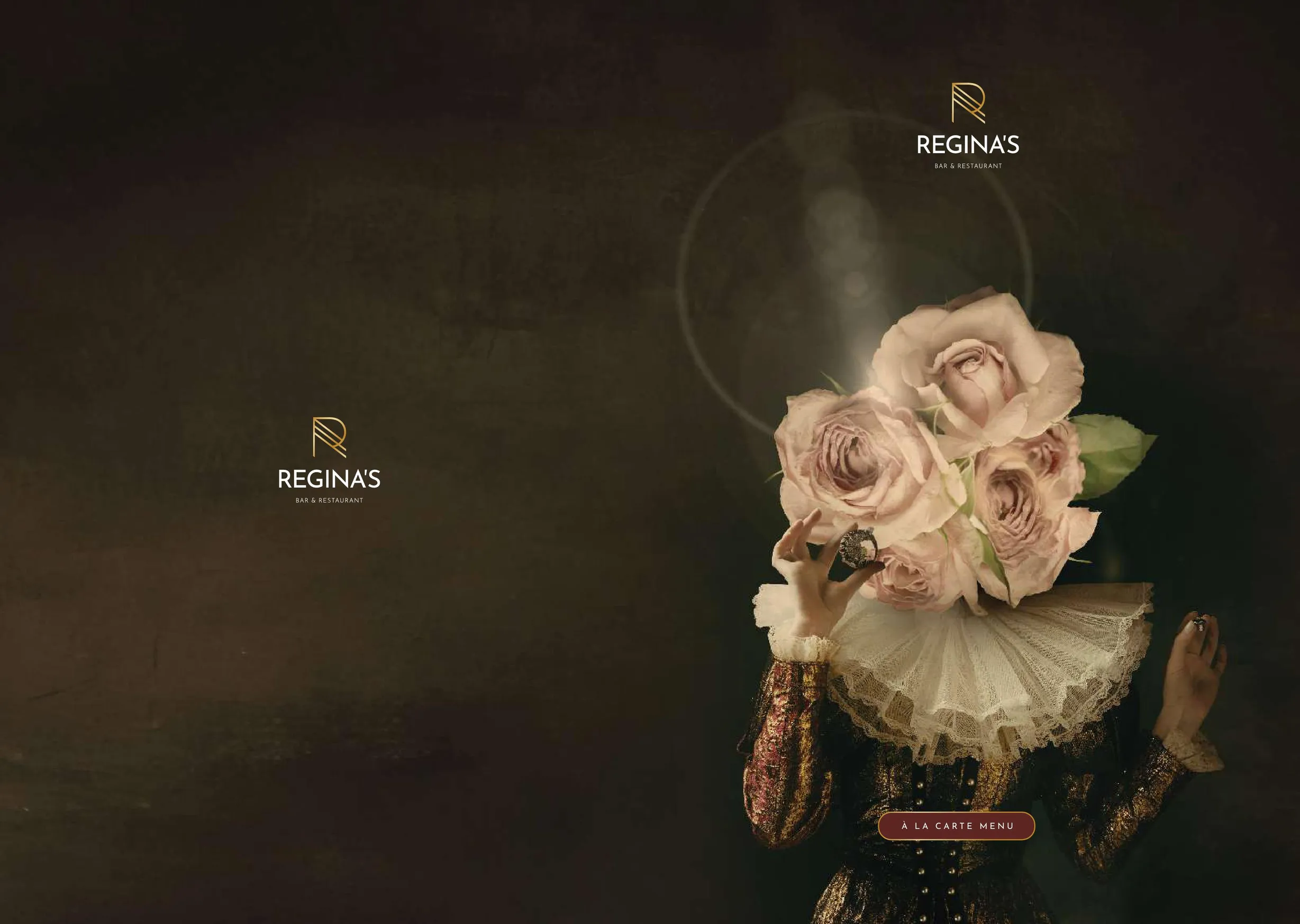 Regina's menu, page 1