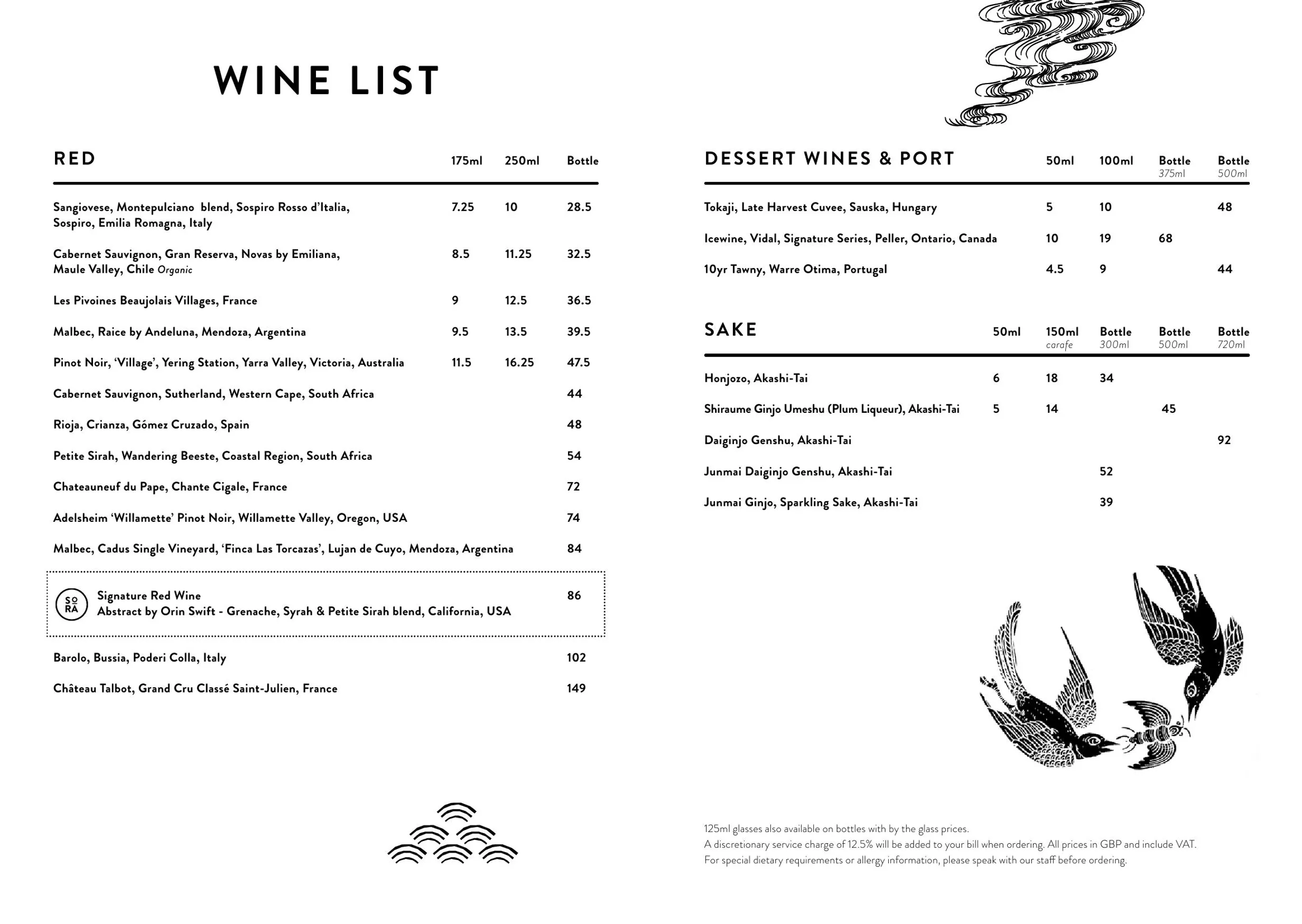 Sora menu, page 7