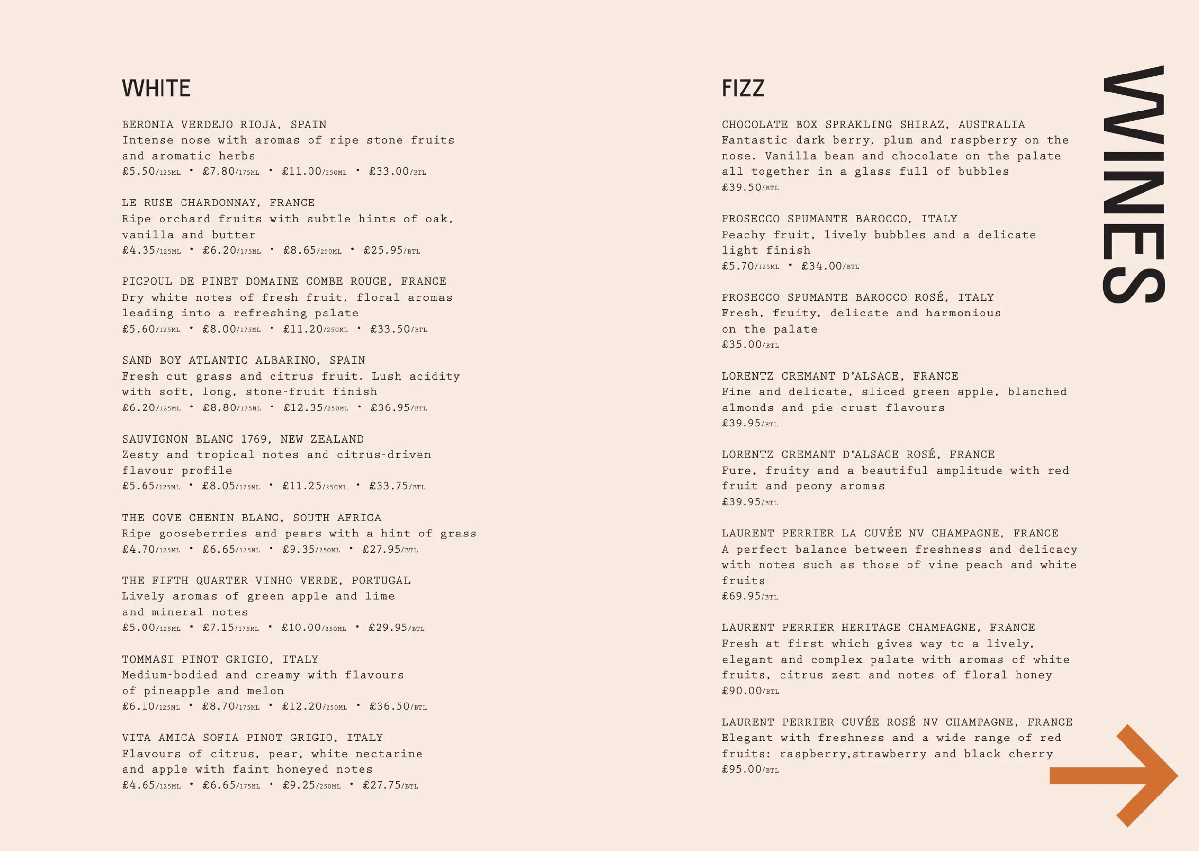 The Southern menu, page 8