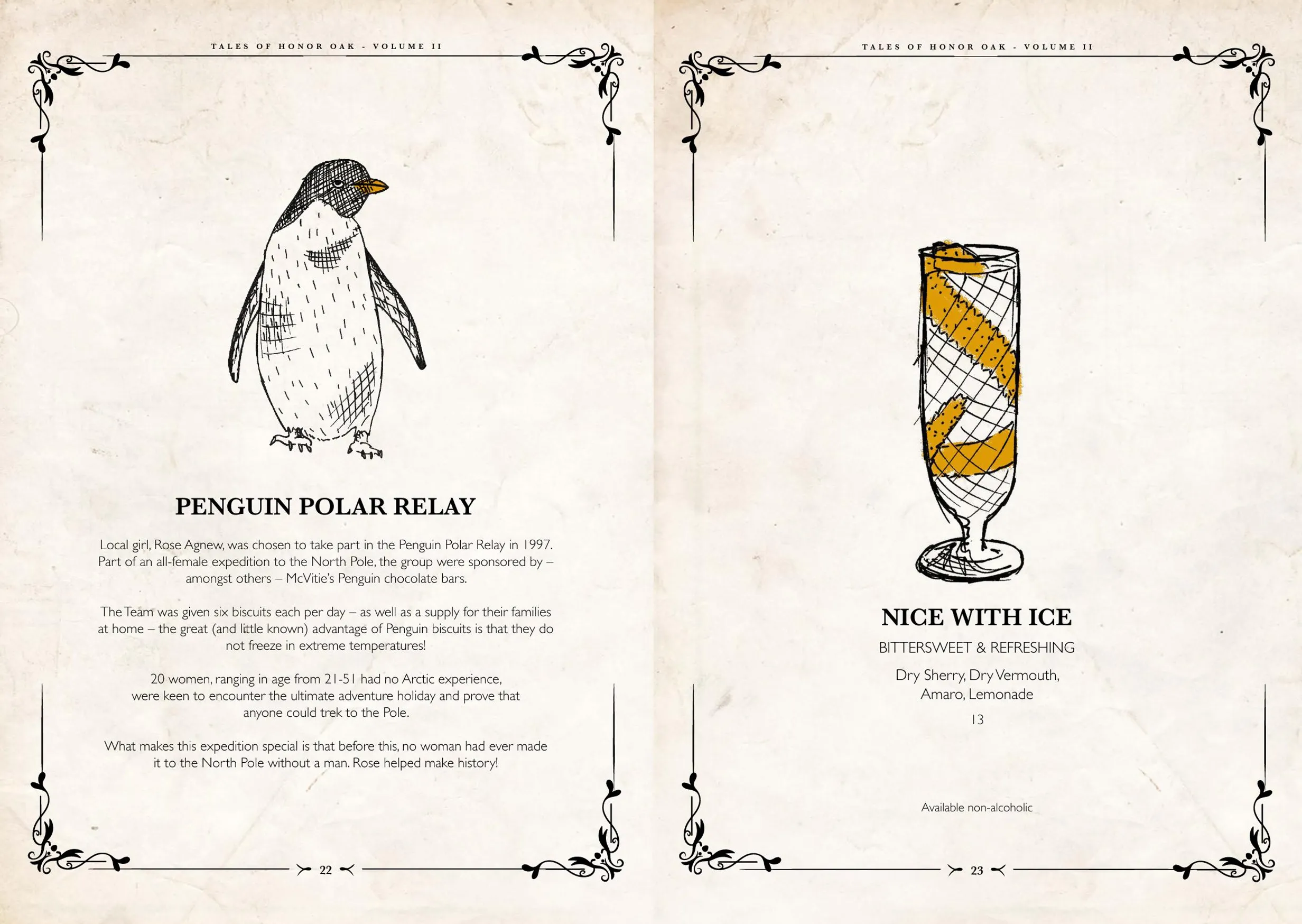 Two Spoons menu, page 13