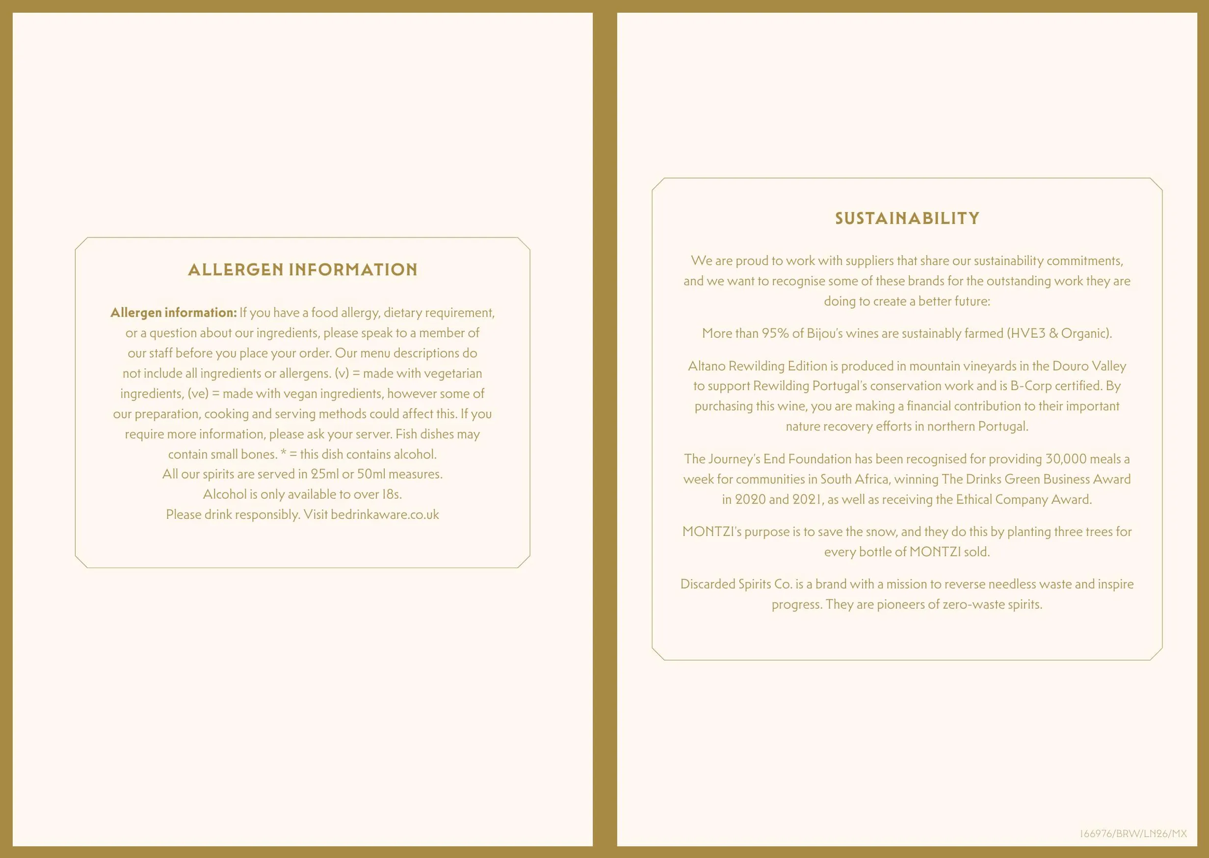 Browns menu, page 10