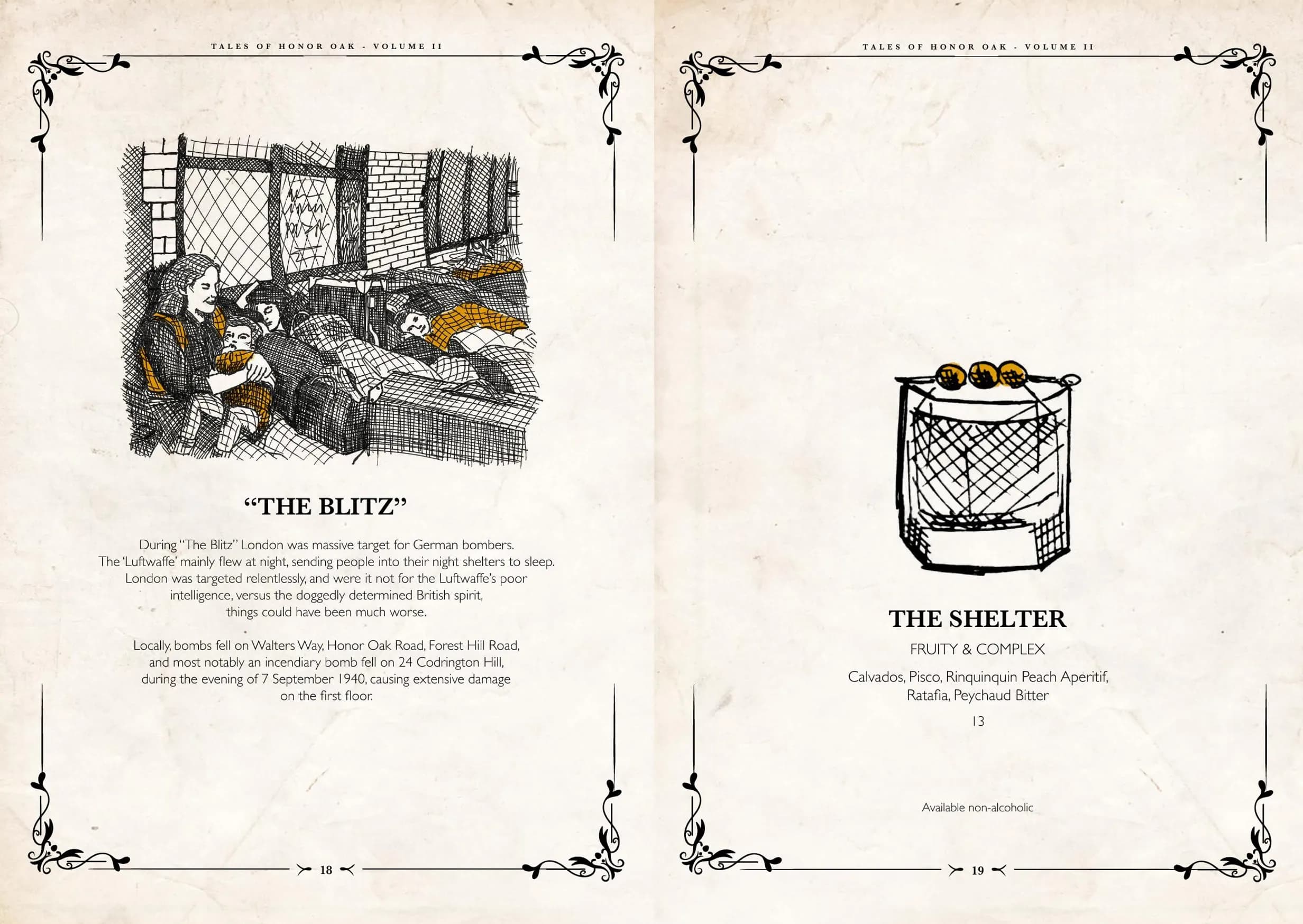 Two Spoons menu, page 11