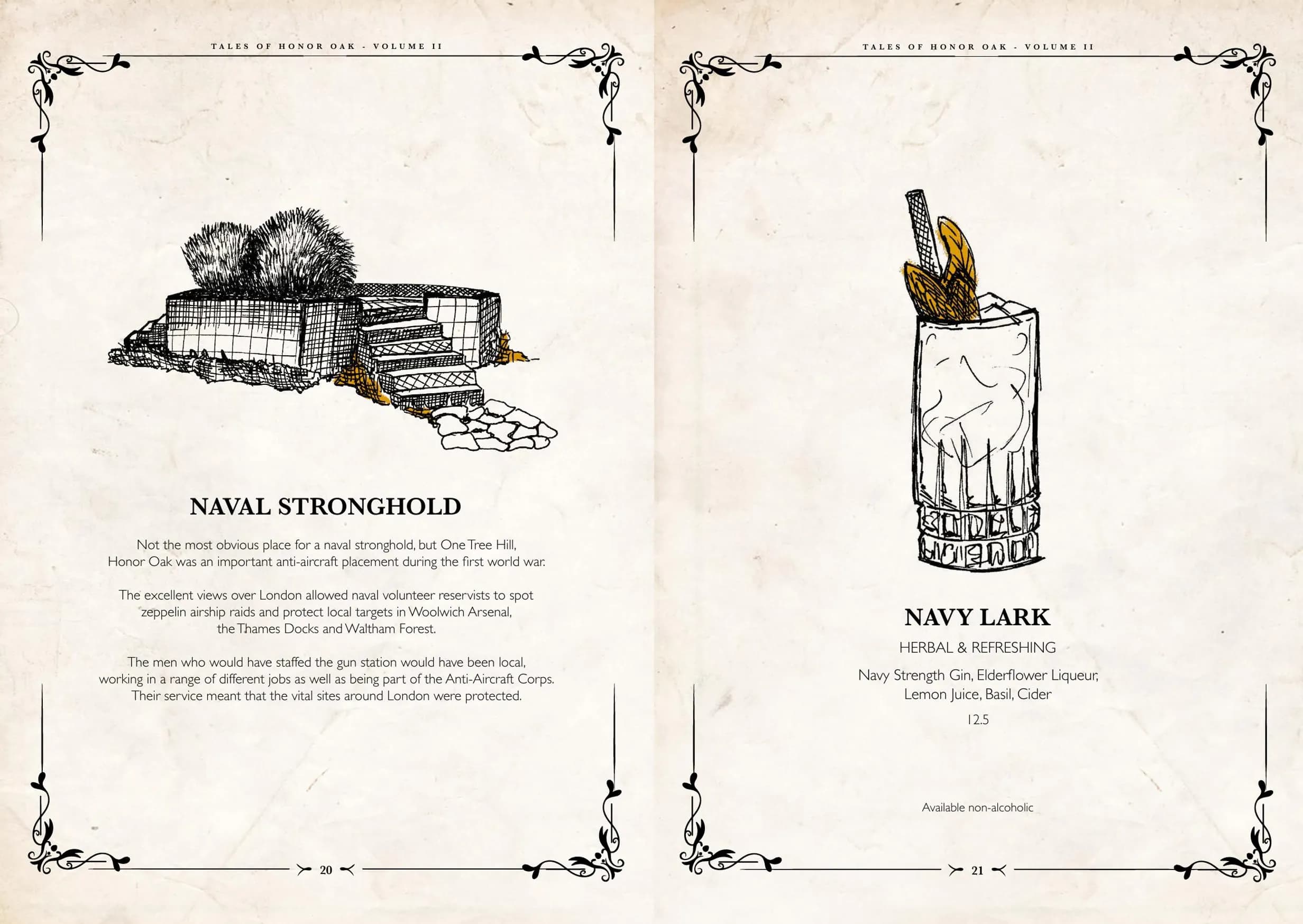 Two Spoons menu, page 12
