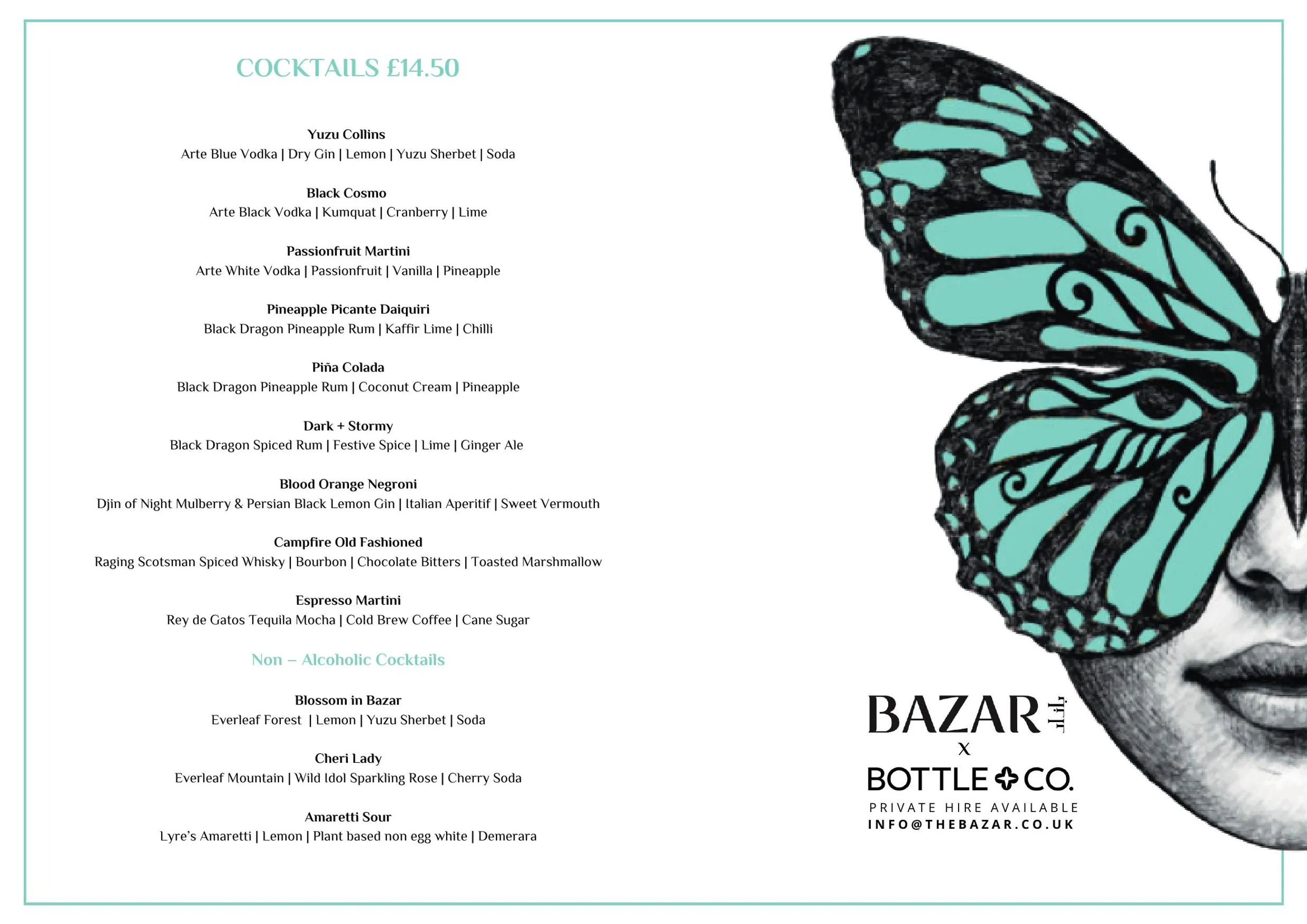 Bazar menu, page 3