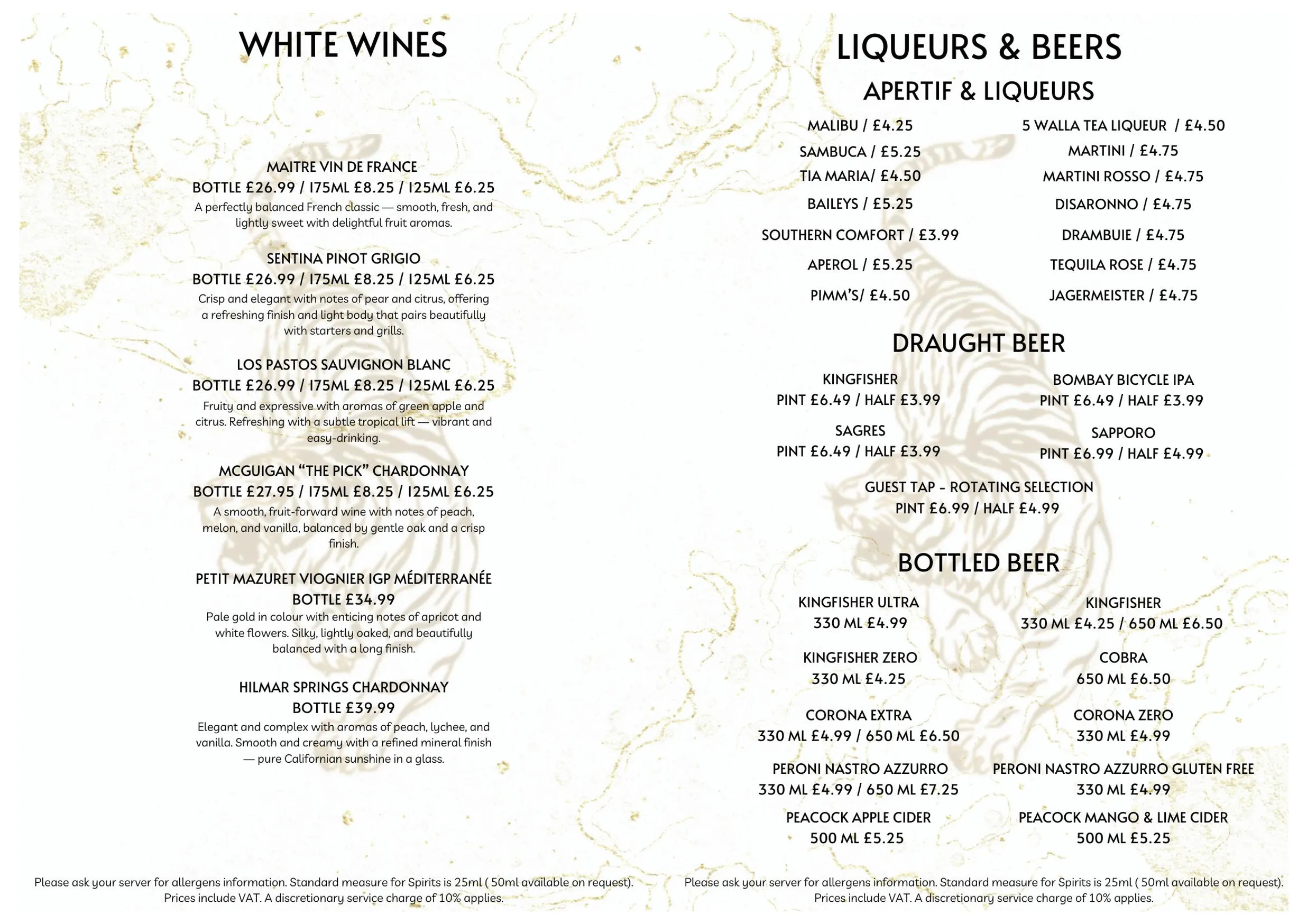 Chor Bazaarr Restaurant & Bar menu, page 21