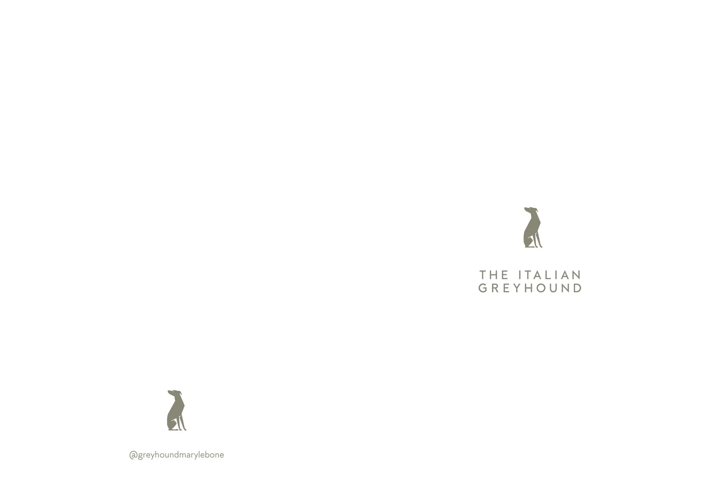 The Italian Greyhound menu, page 3