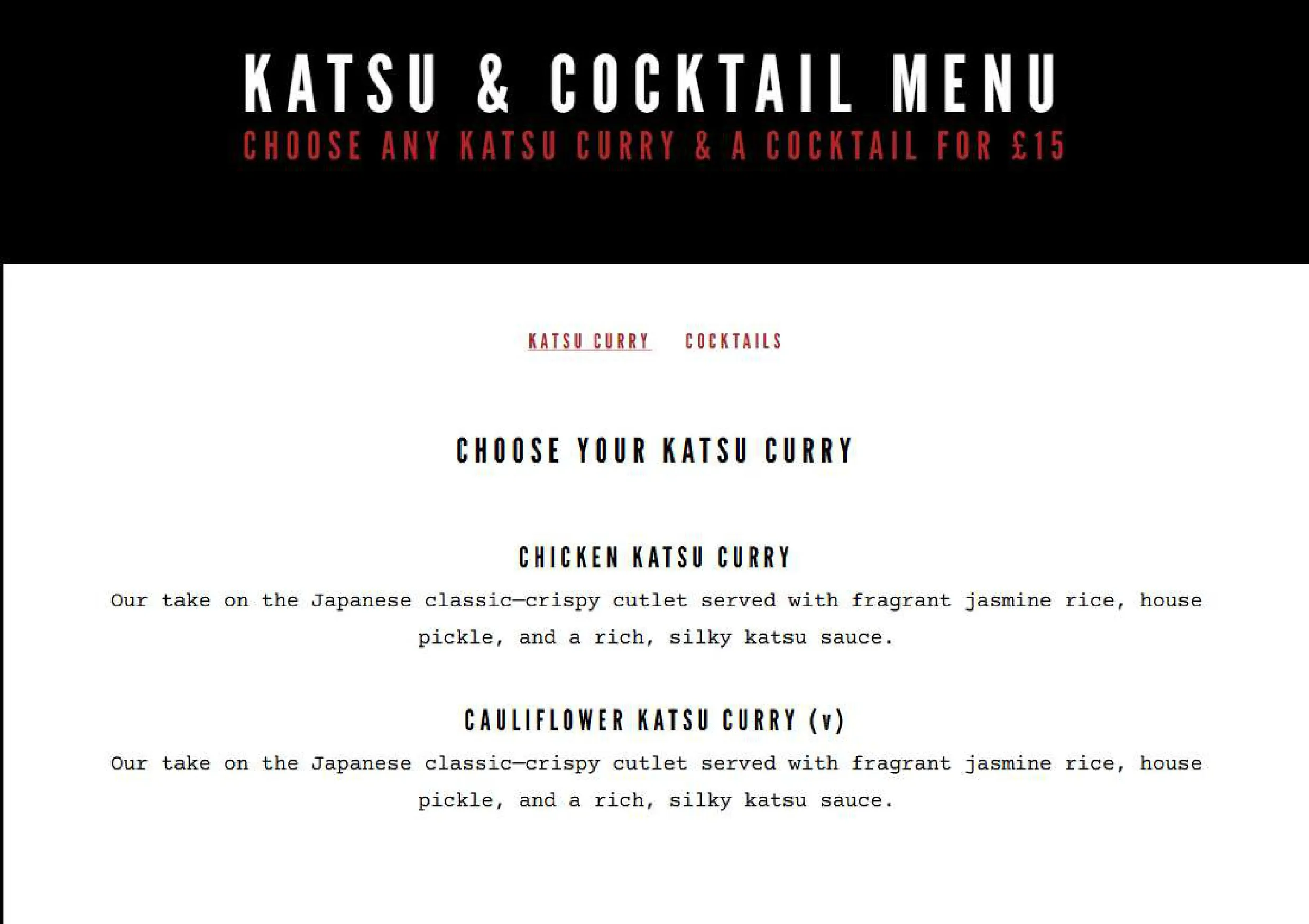 Bar Soba Mitchell Lane menu, page 4