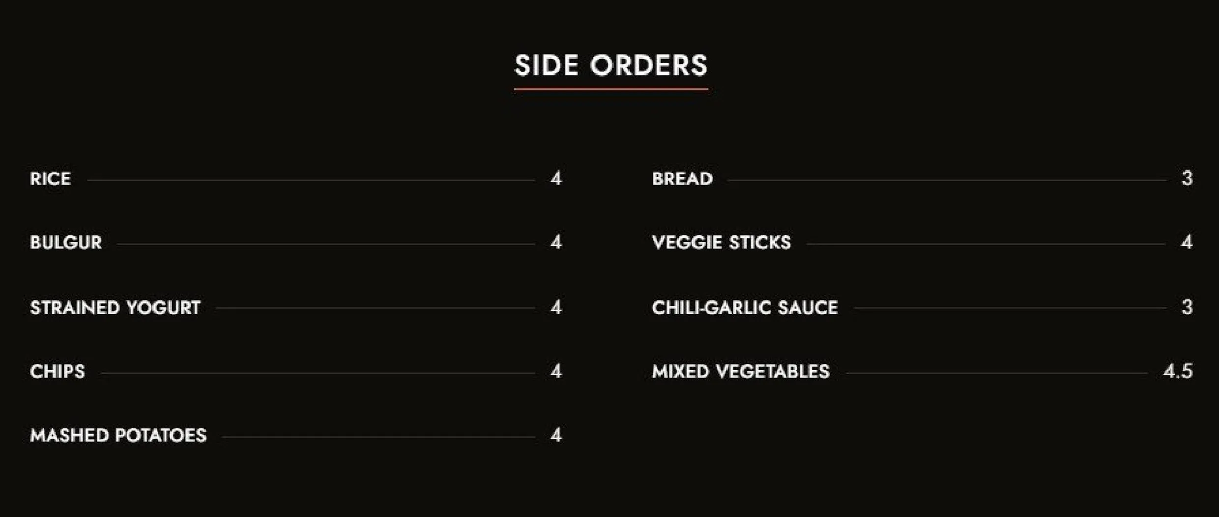 Yaprak menu, page 7