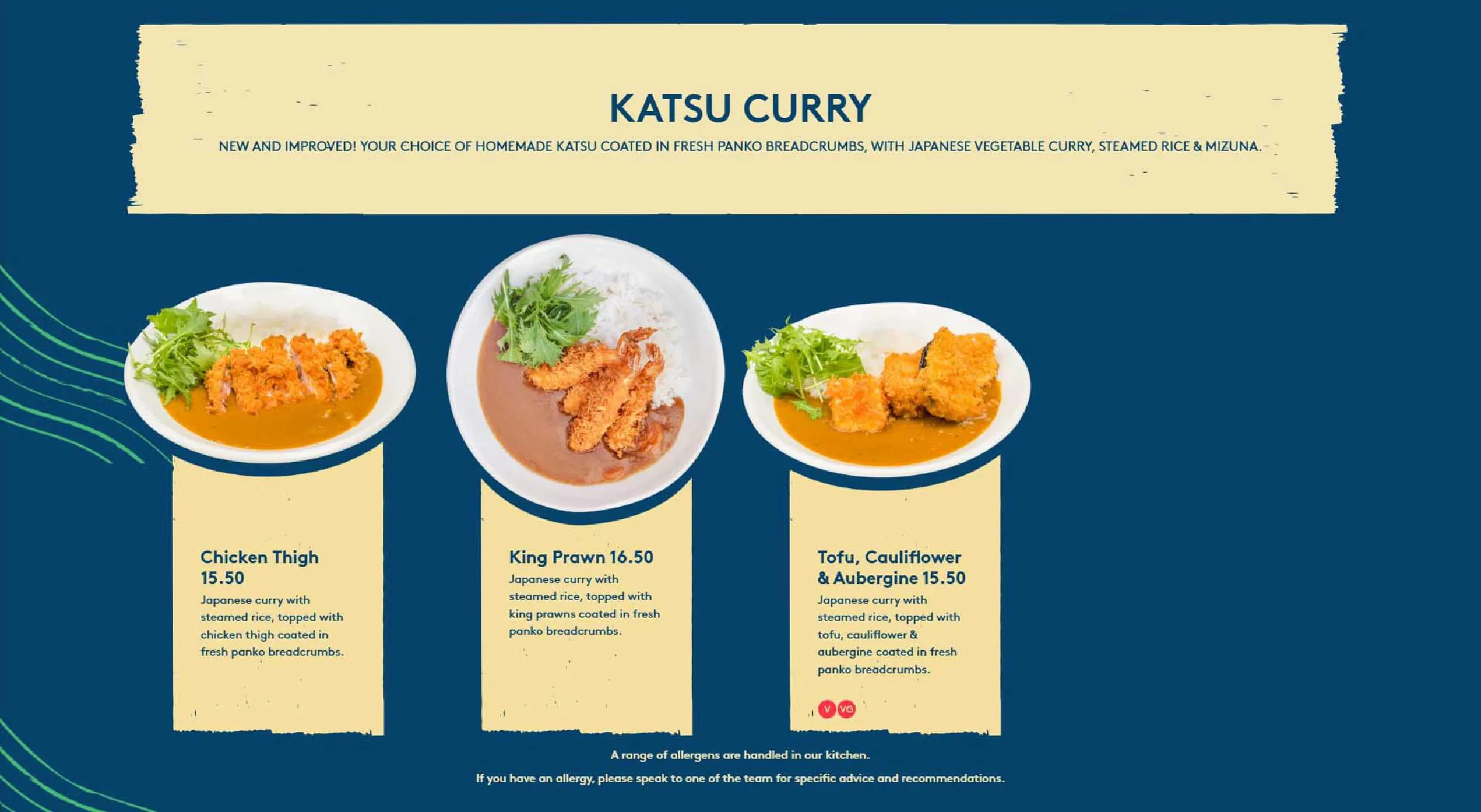 Tonkotsu menu, page 3