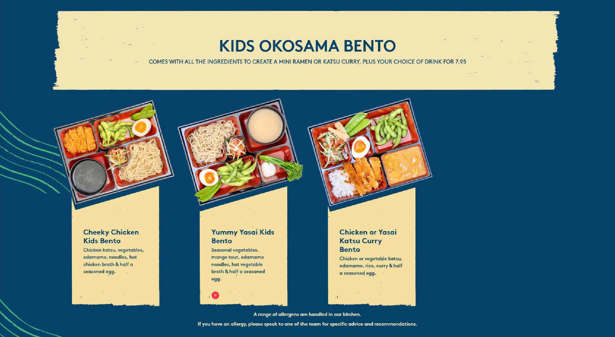 Tonkotsu menu, page 8