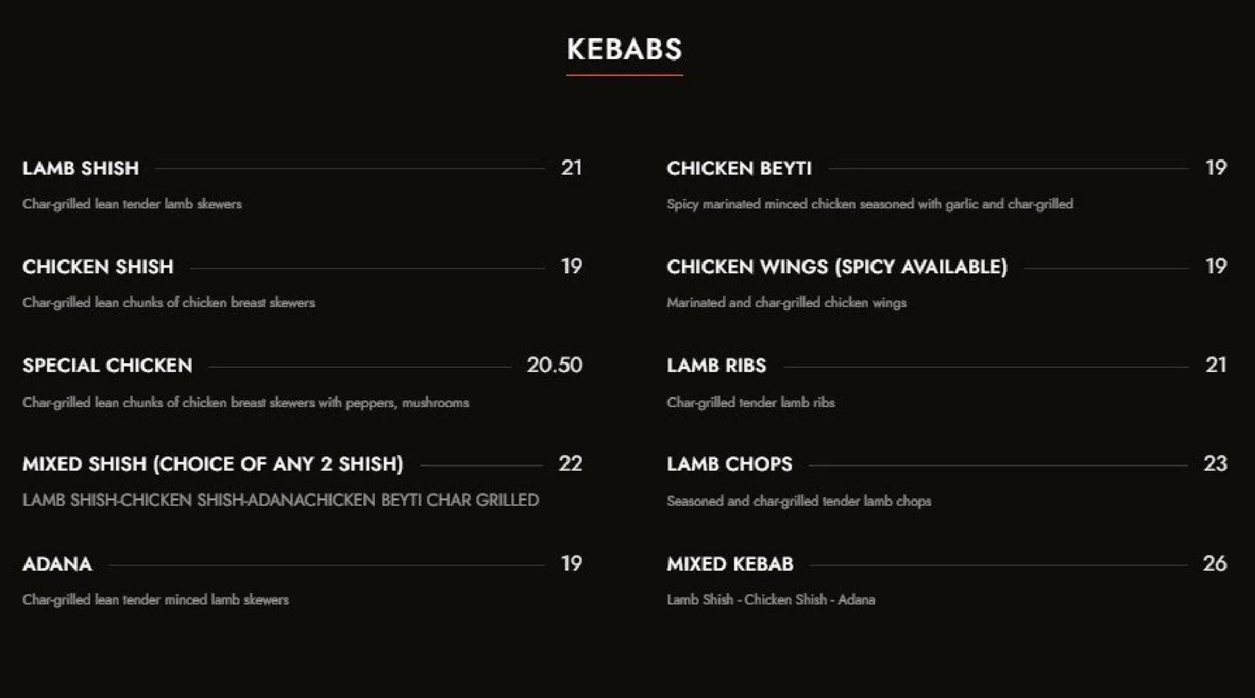 Yaprak menu, page 3