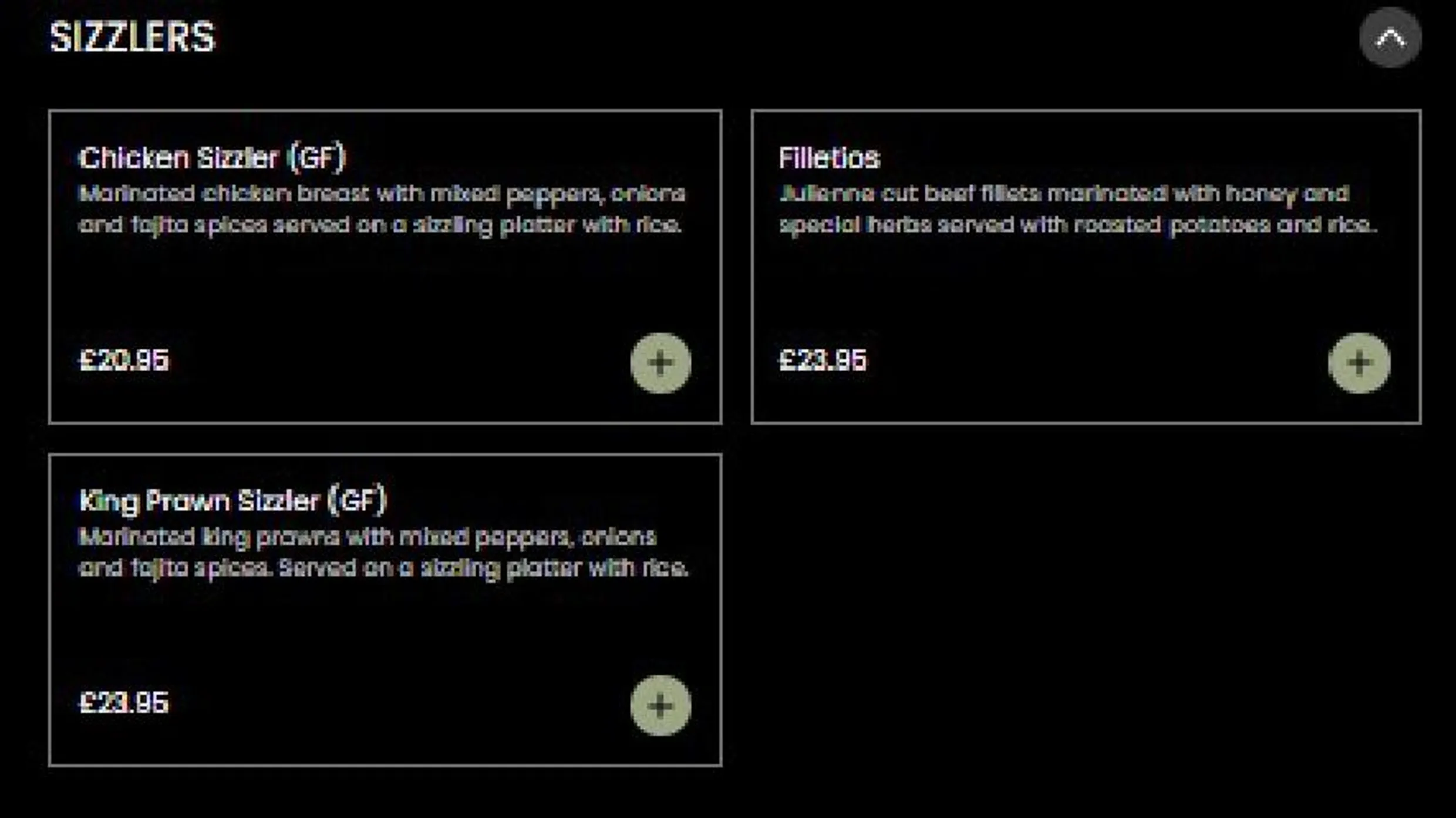 Omnia menu, page 4