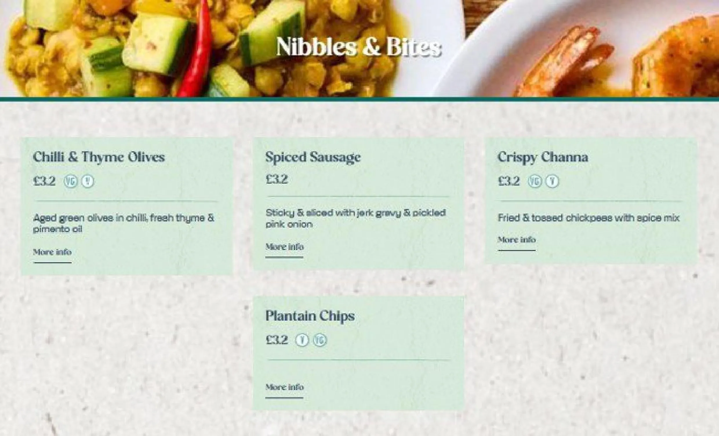 Turtle Bay menu, page 2