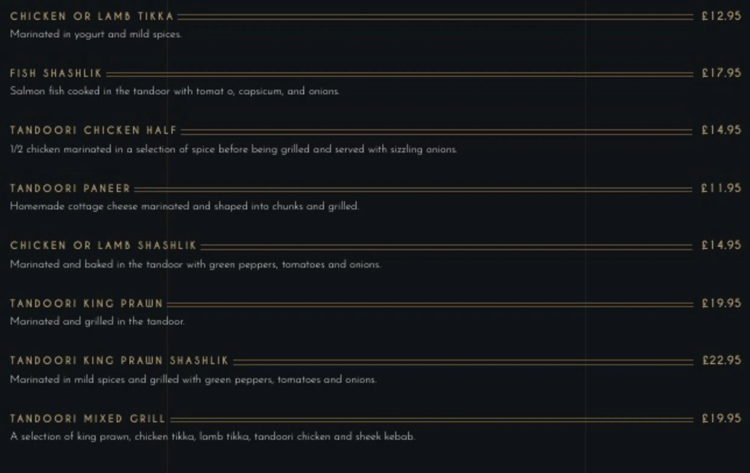 Mumbai Square menu, page 9