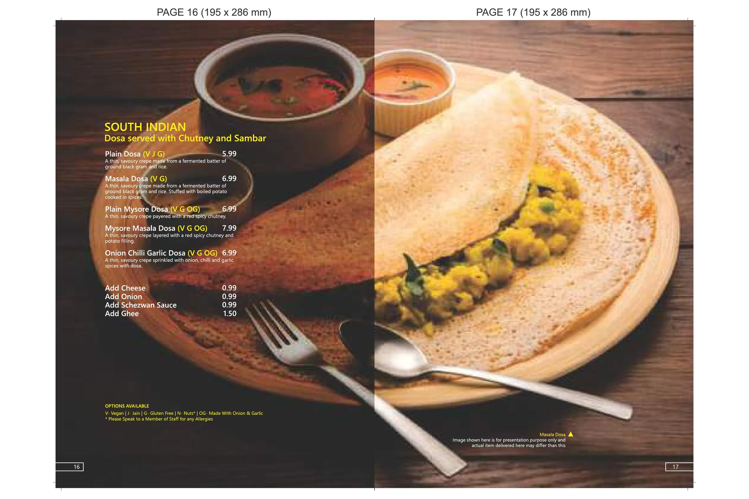 Vrindavan Vatika menu, page 10
