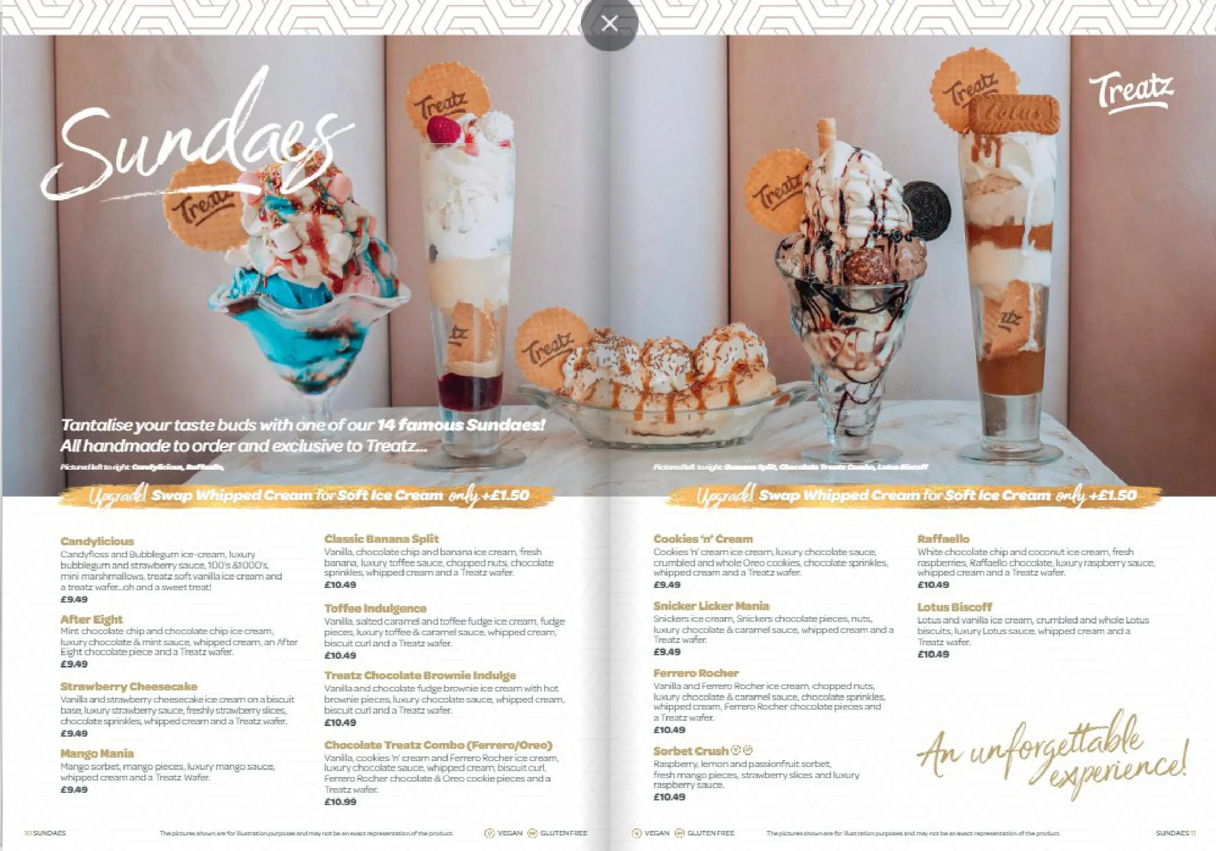 Treatz - Oxford menu, page 5