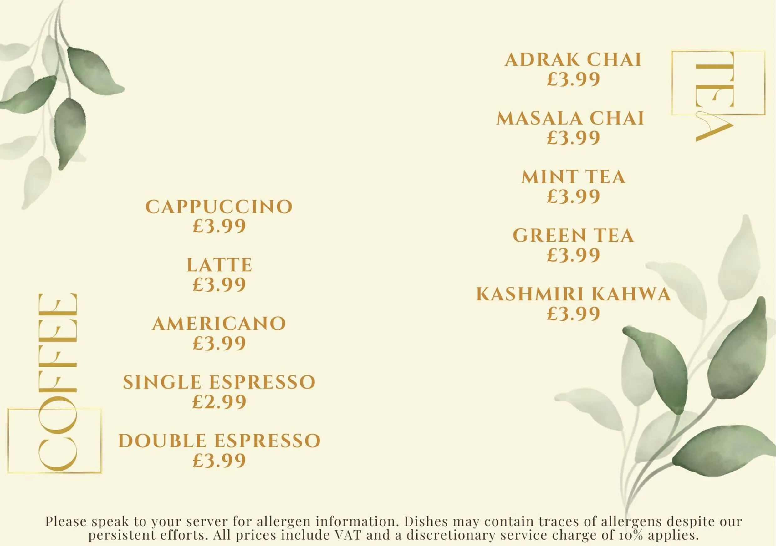 Chor Bazaarr Restaurant & Bar menu, page 3