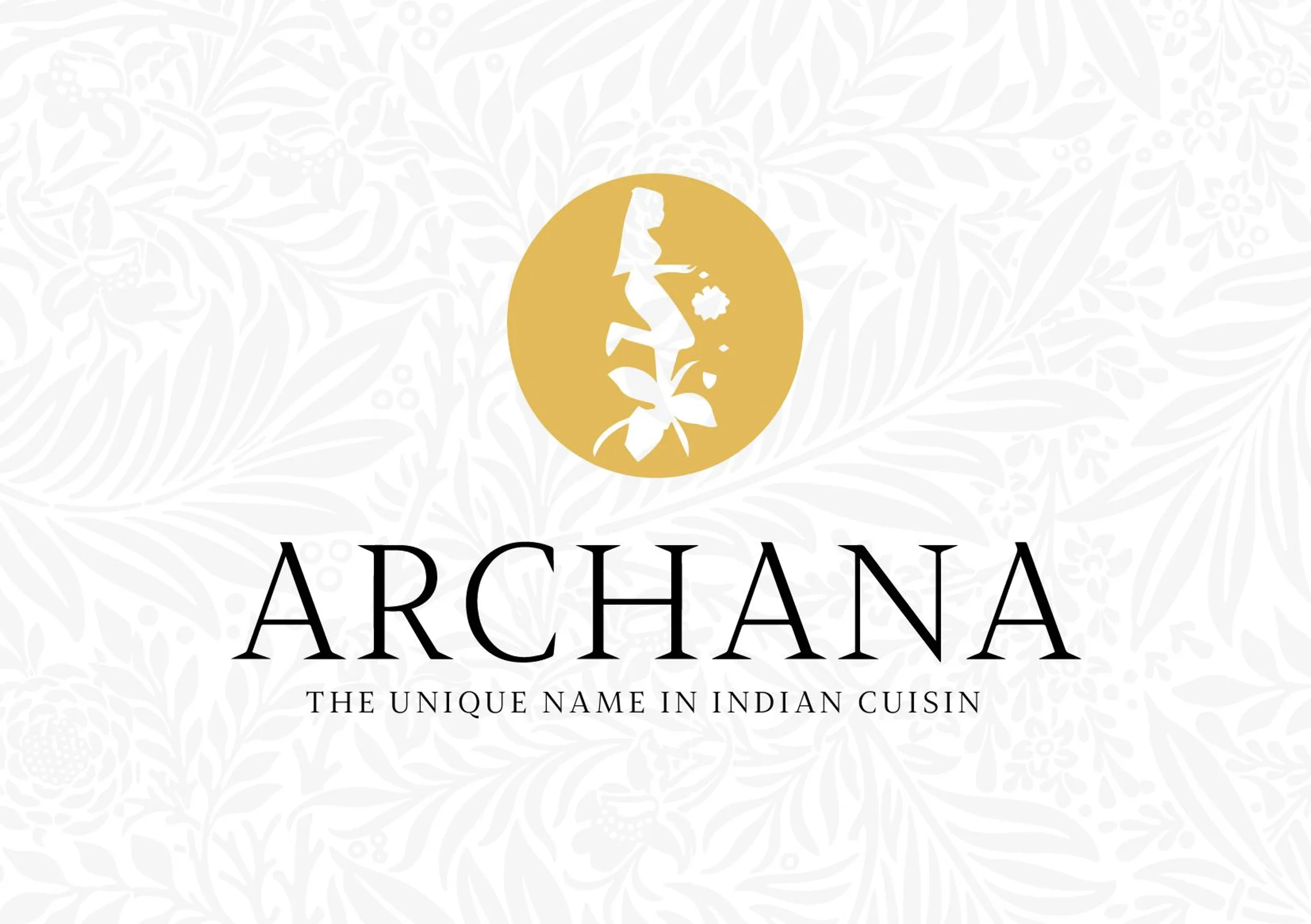 Archana menu, page 1