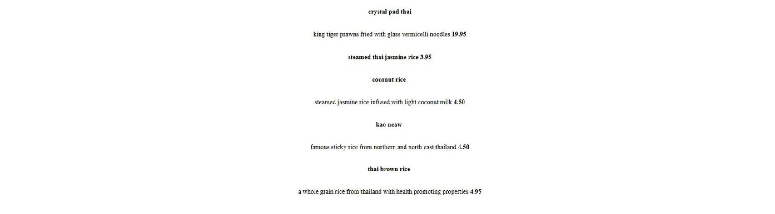 Papaya Tree menu, page 7