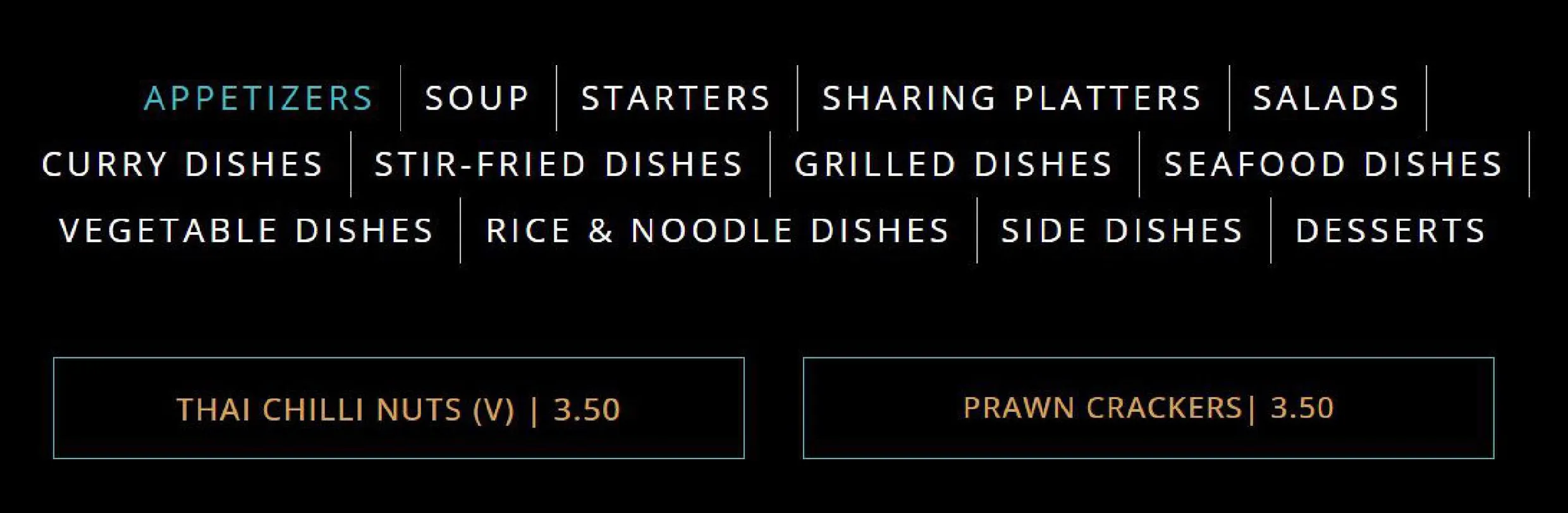 Siamais menu, page 3