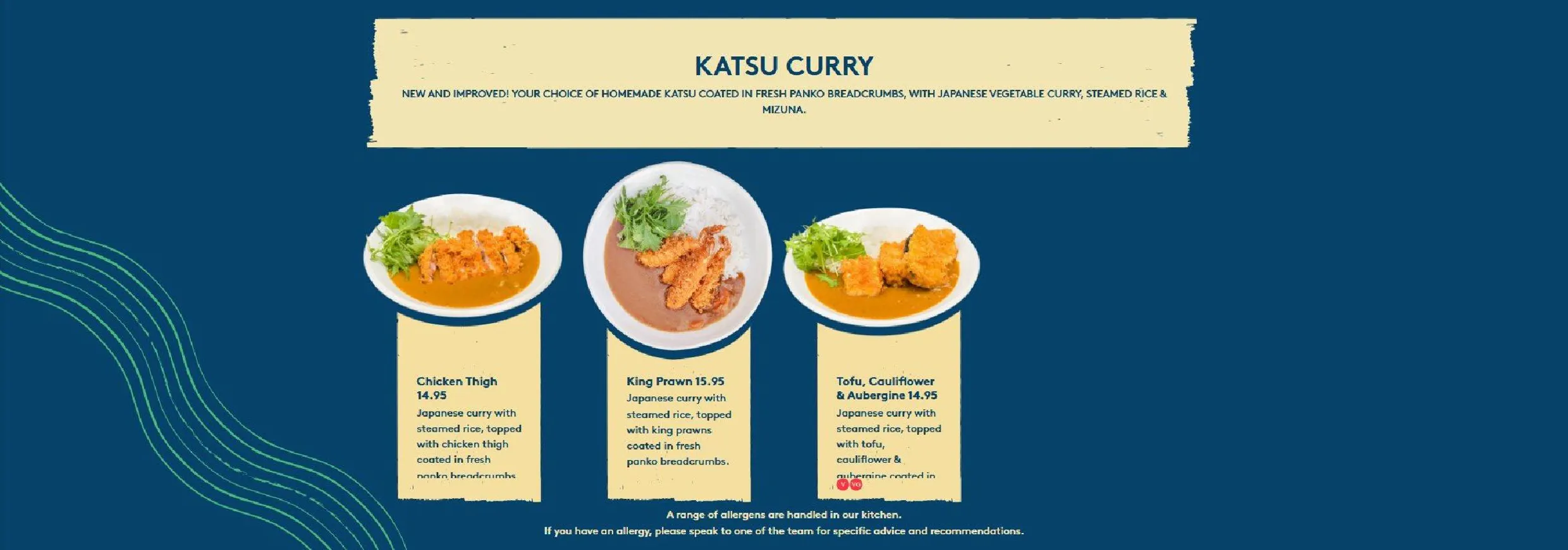 Tonkotsu menu, page 2