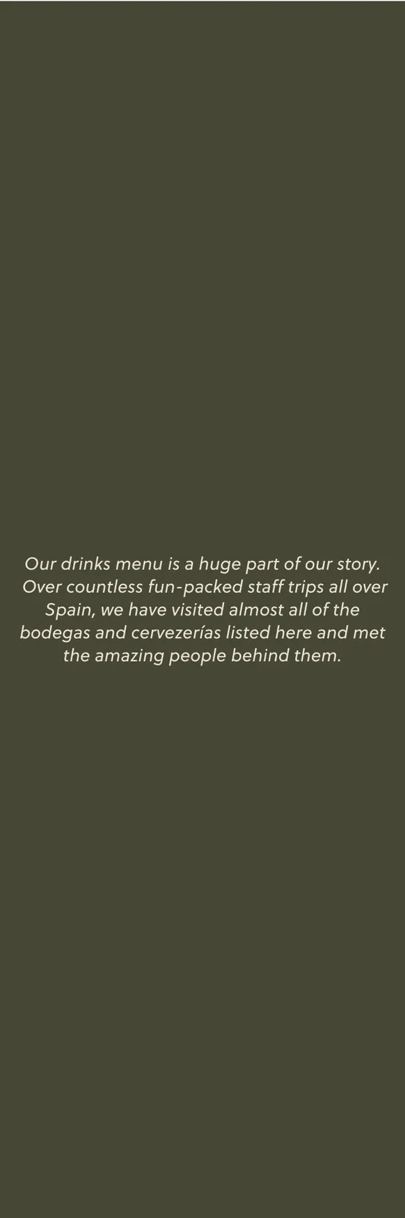 Camino menu, page 4