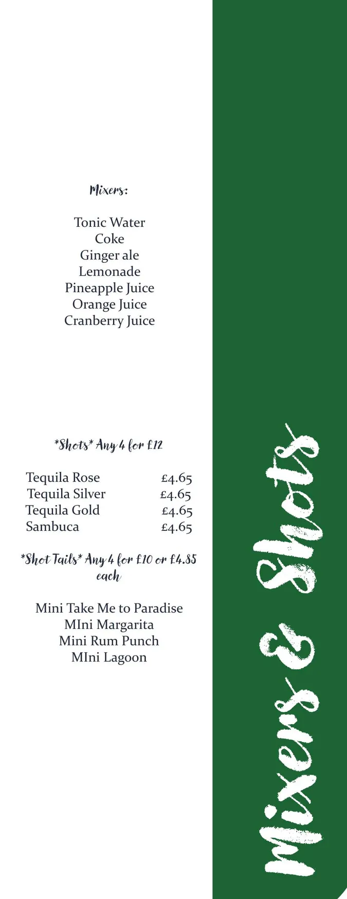 Devon House Jamaican Restaurant & Bar menu, page 17