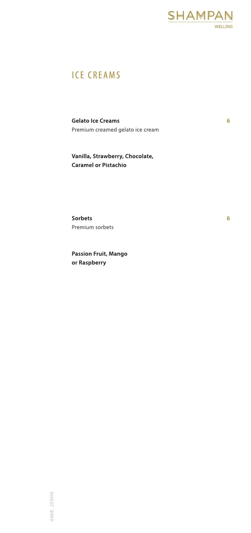Shampan Welling menu, page 10