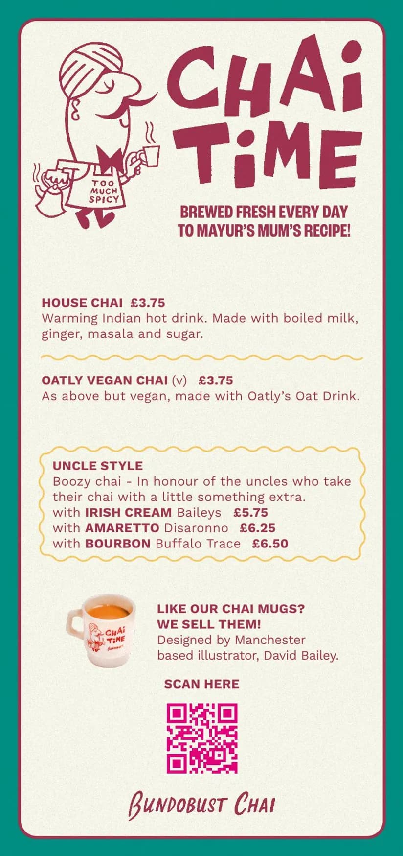Bundobust Liverpool menu, page 7