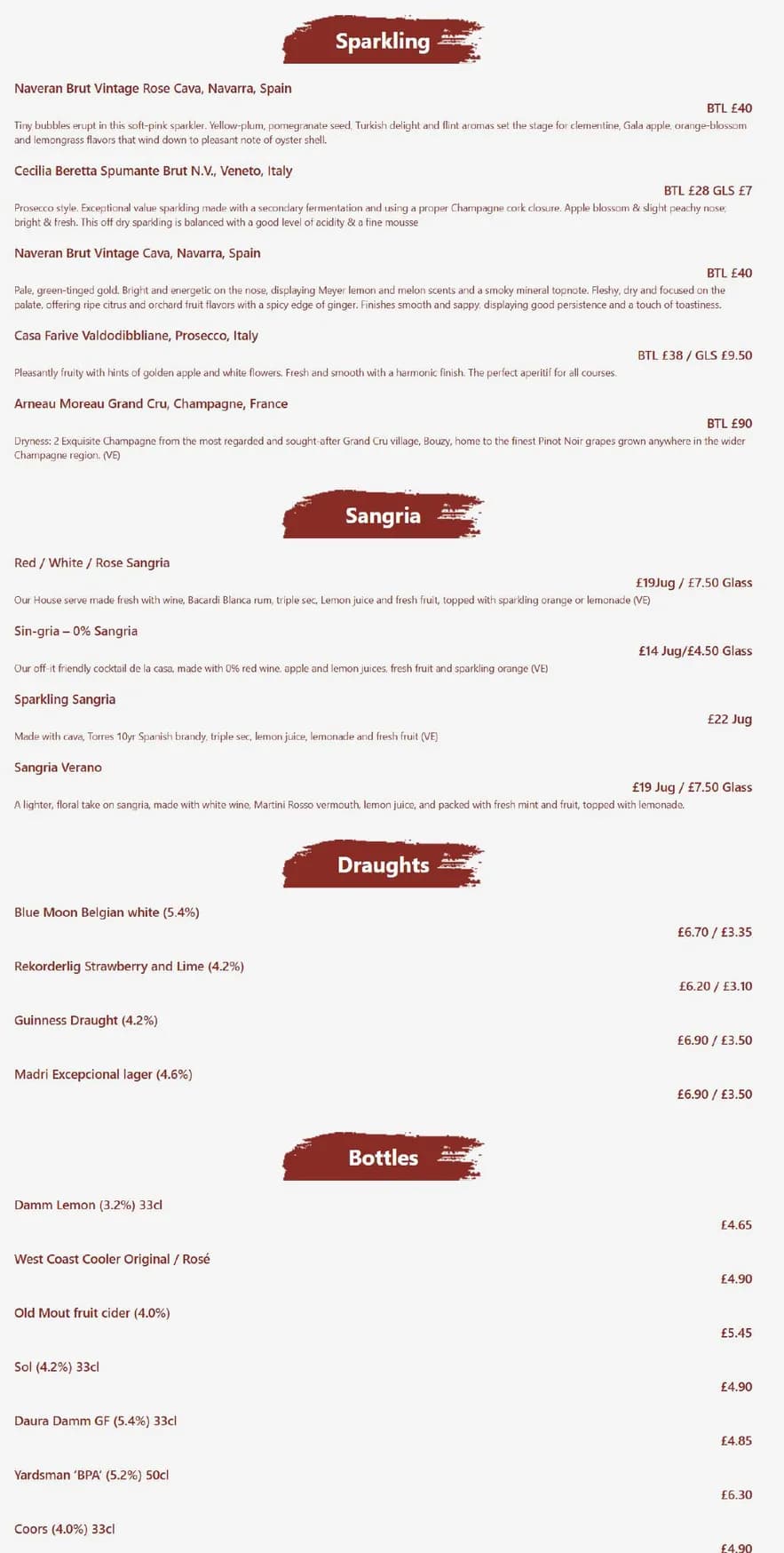 2 Taps - Belfast menu, page 7