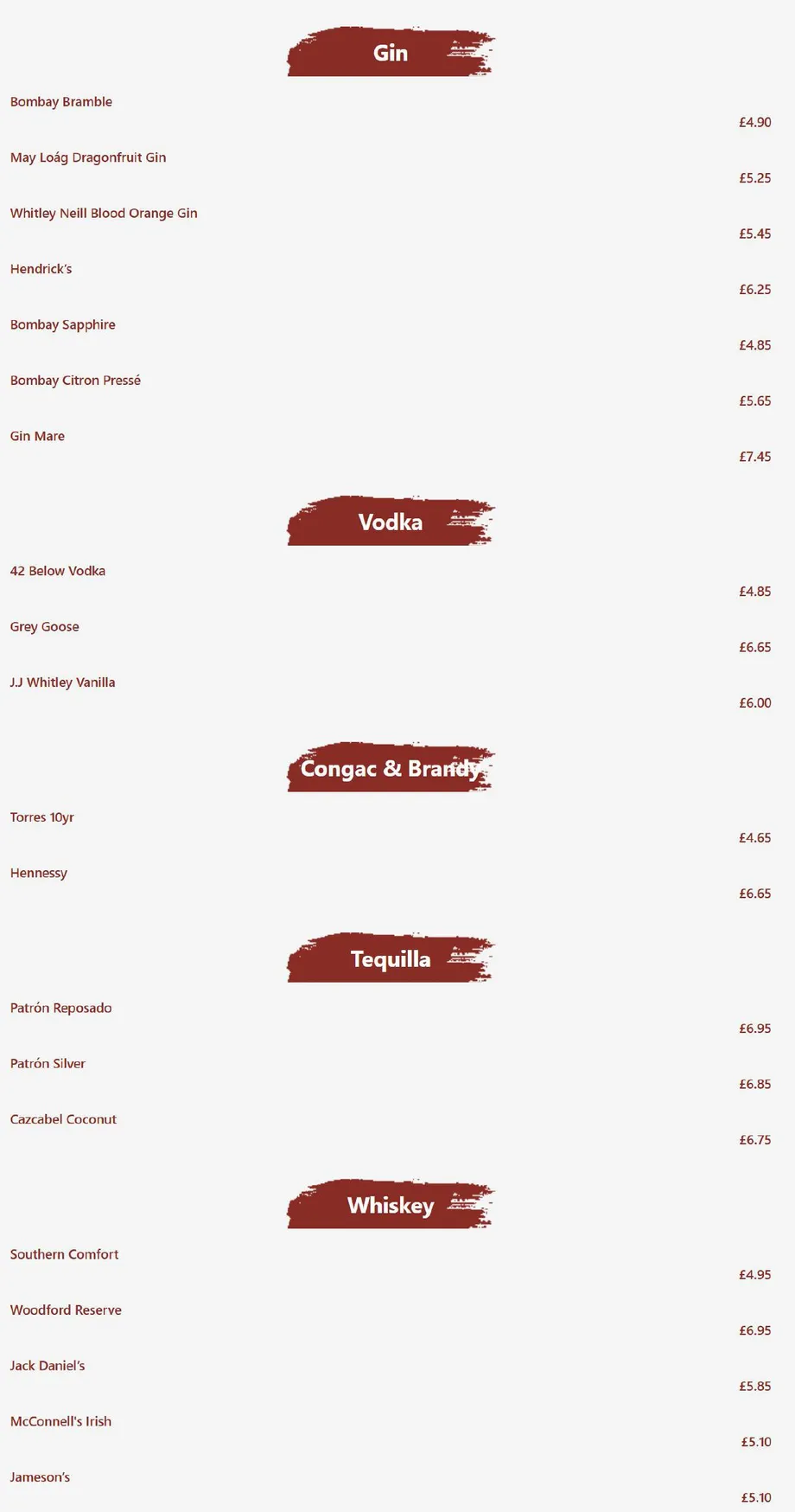 2 Taps - Belfast menu, page 8