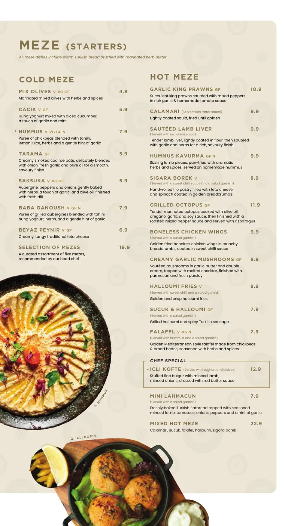 Nazar menu, page 3